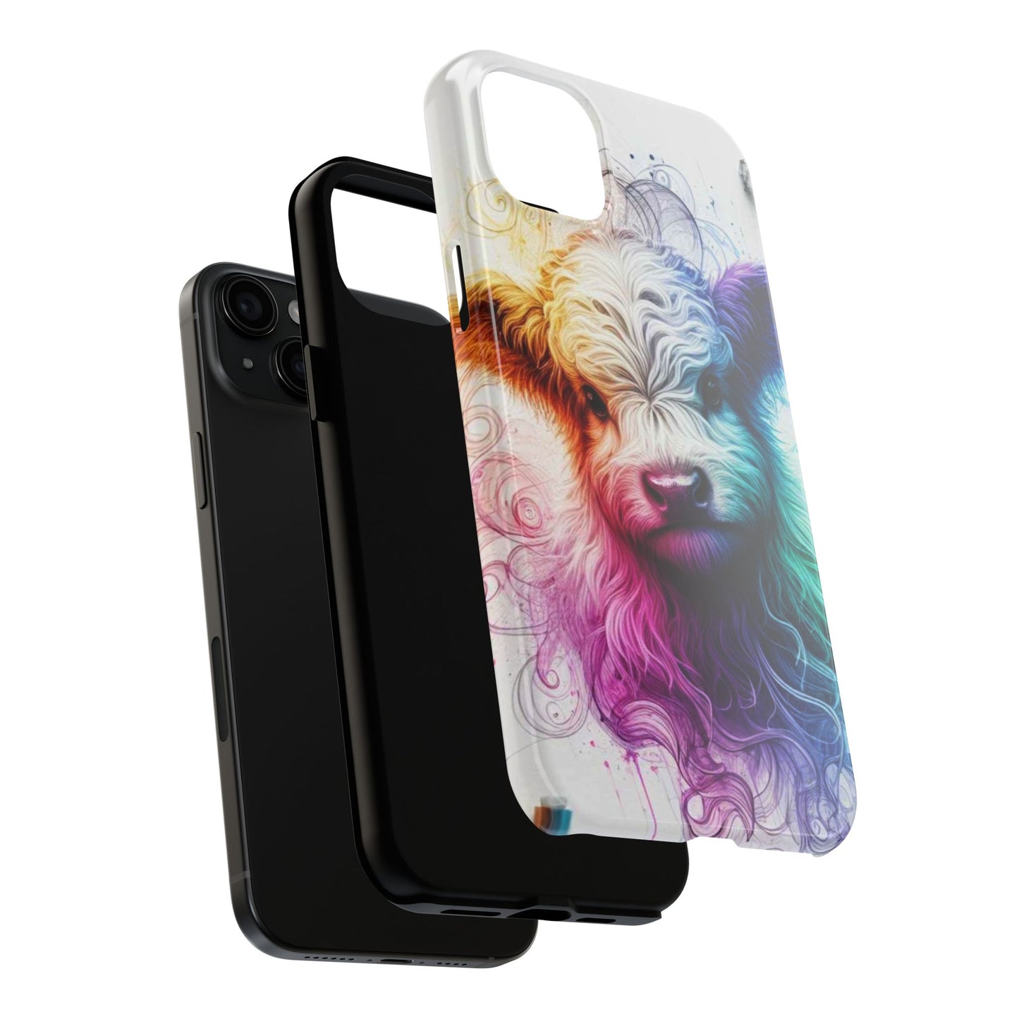 Tough Phone Cases - Cute Cow