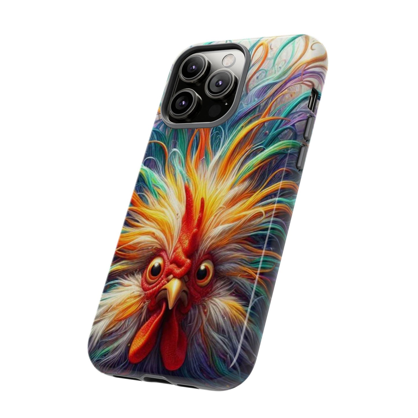 Phone Case - Frazzled Feather Friend Tough Case