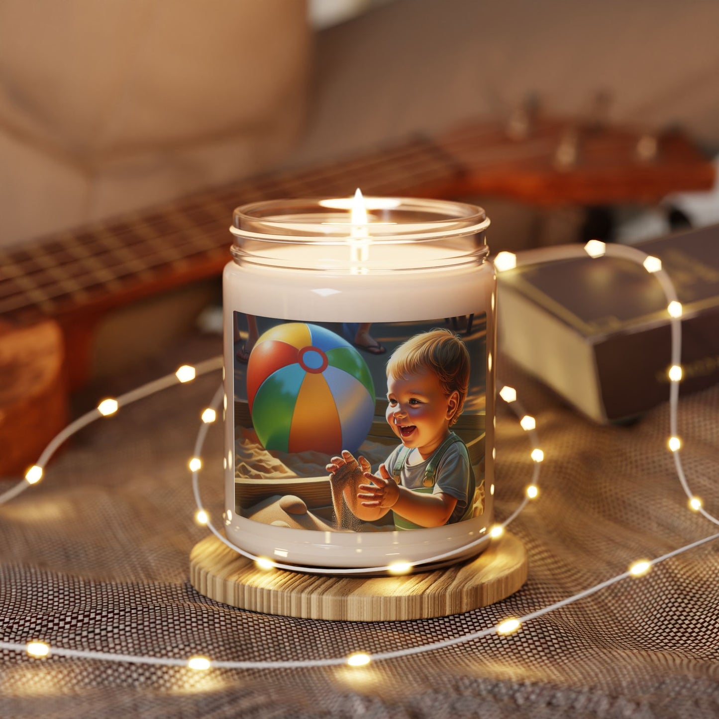 Scented Soy Candle, 9oz - personalized
