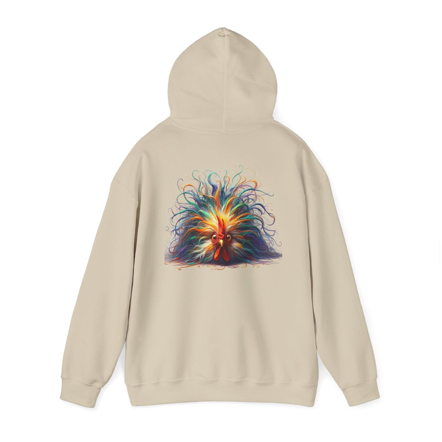 Frazzled friend get off my back Hooded Sweatshirt