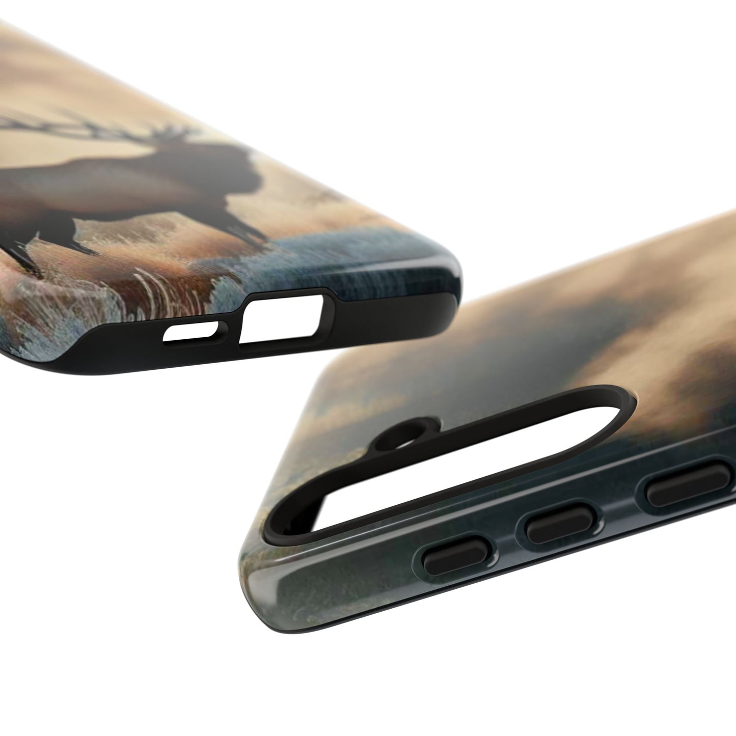 Phone Case - Elk on a Frosty Morning Design