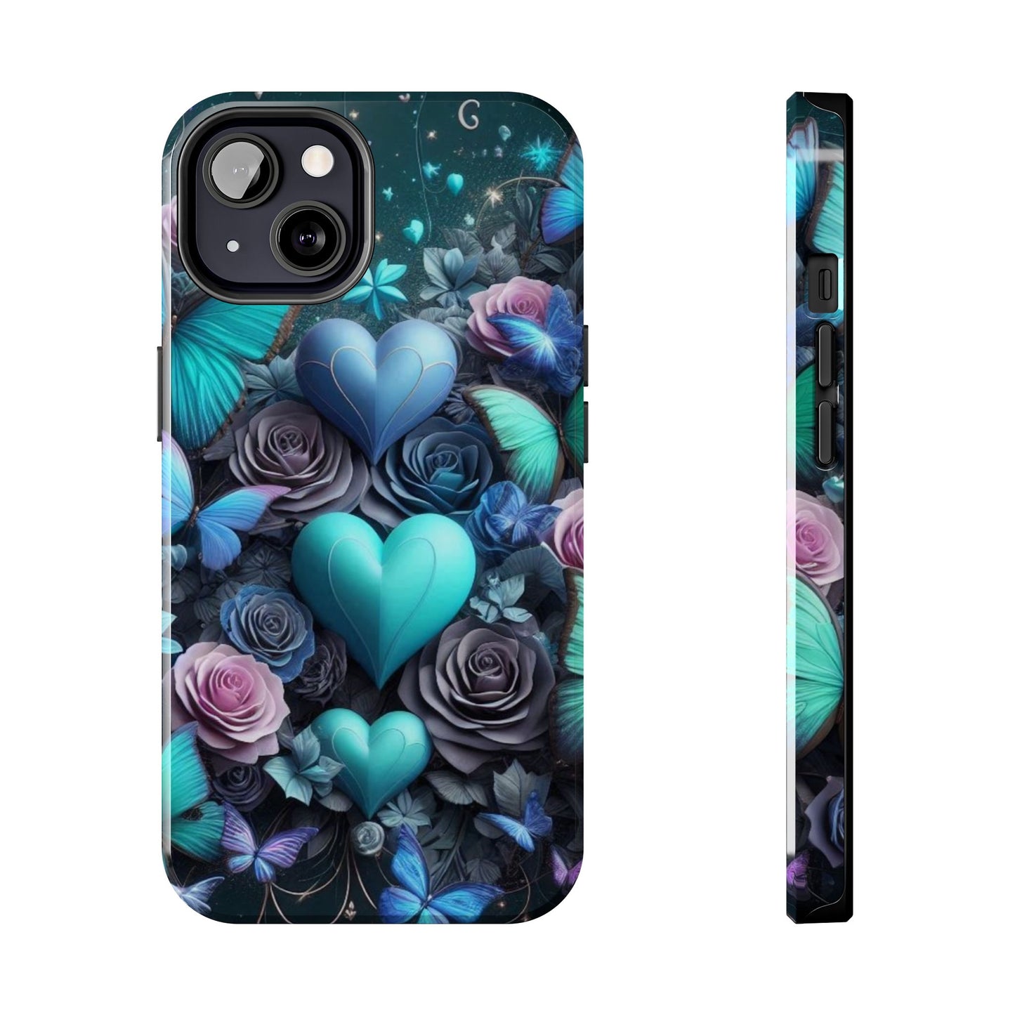 Tough Phone Cases butterfly heart