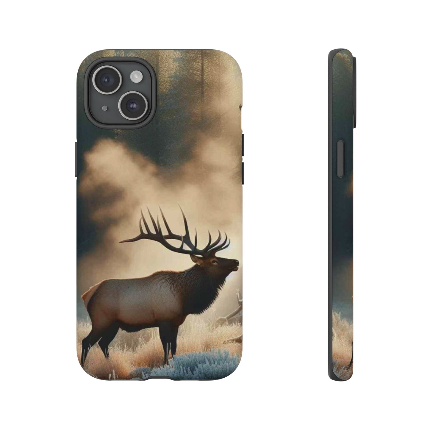 Phone Case - Elk on a Frosty Morning Design
