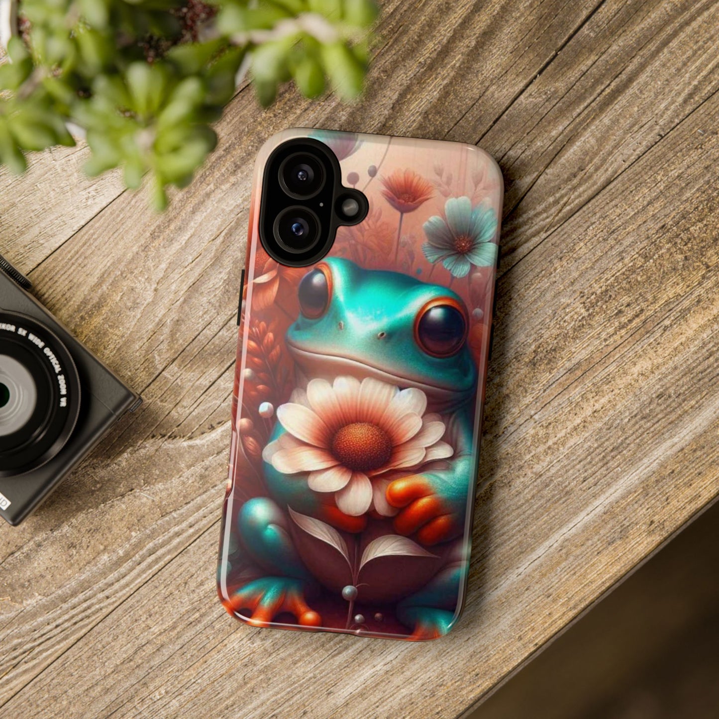 Phone Case Froggy Flower Days Tough Cases