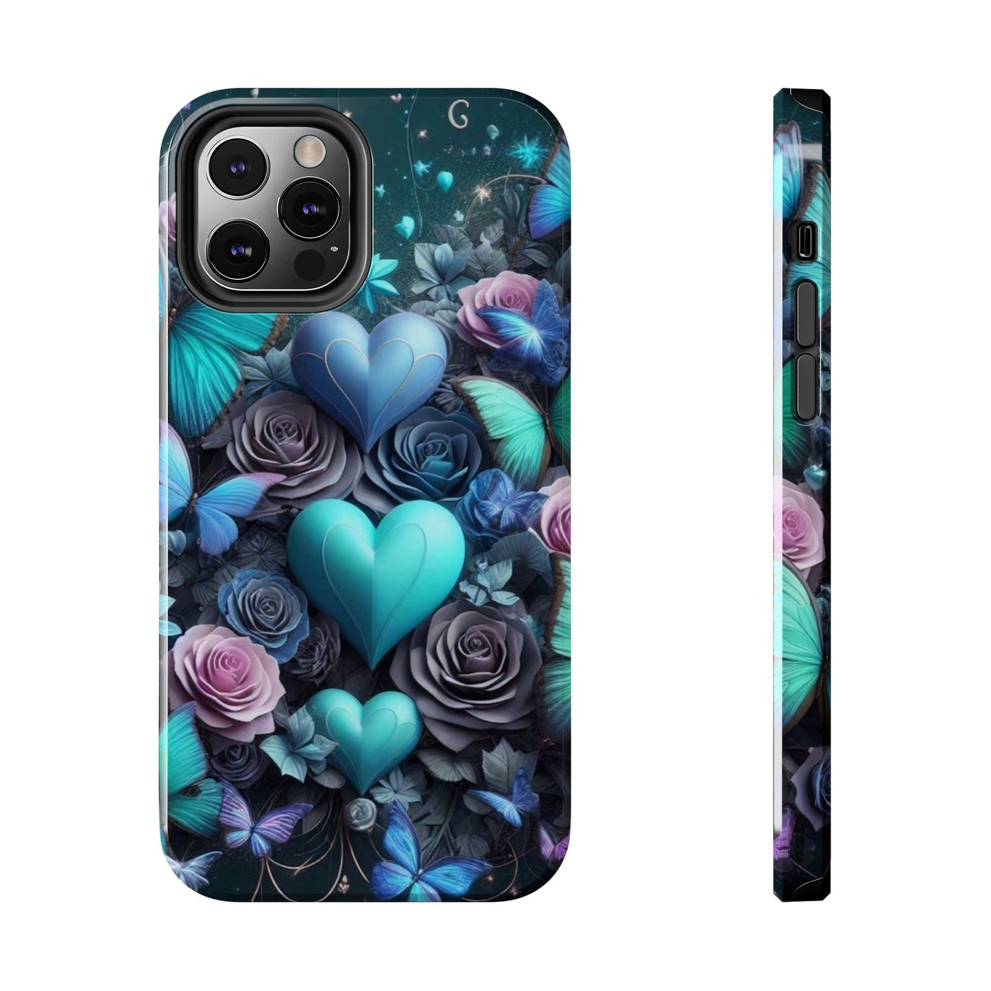 Tough Phone Cases butterfly heart