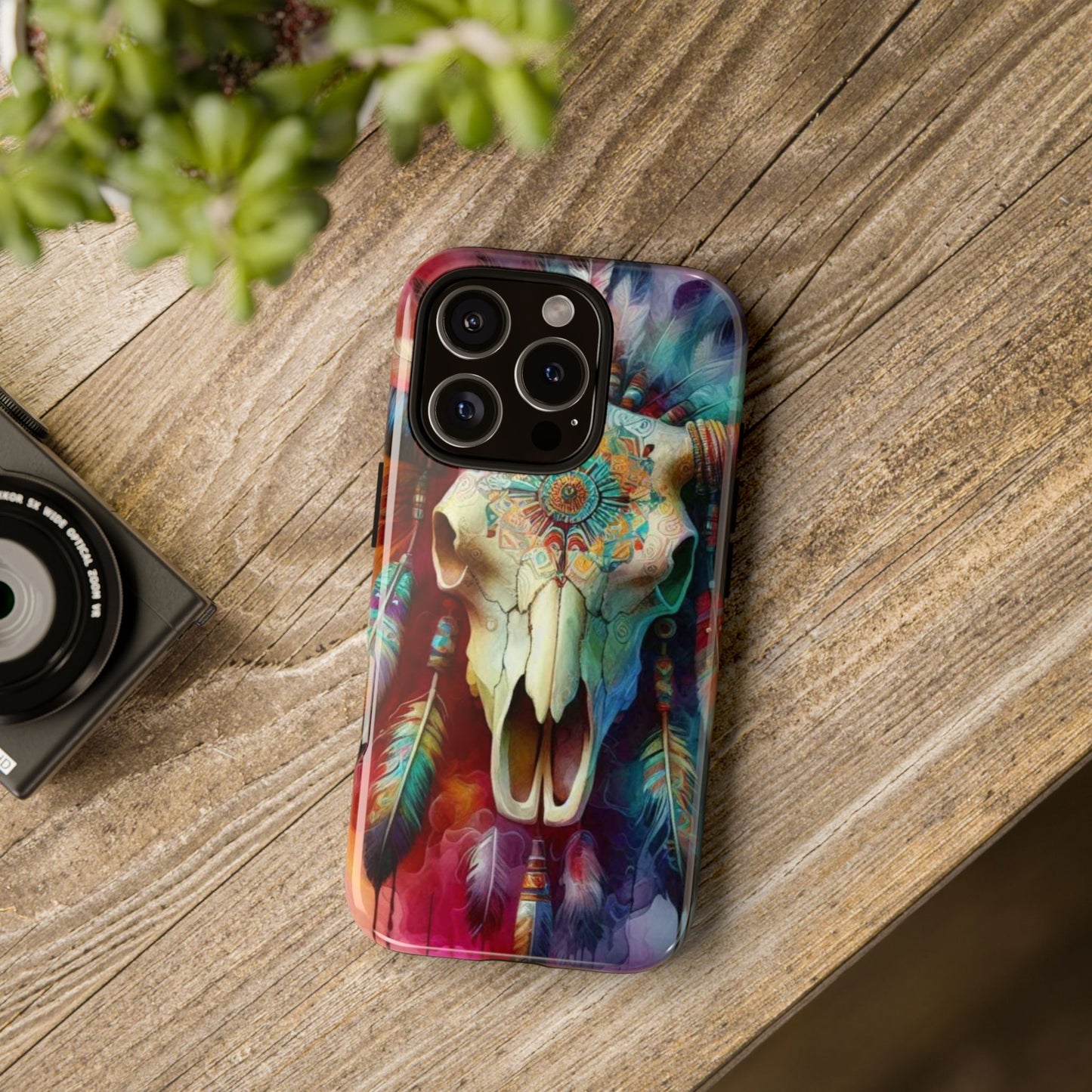 Tough Cases bull skull