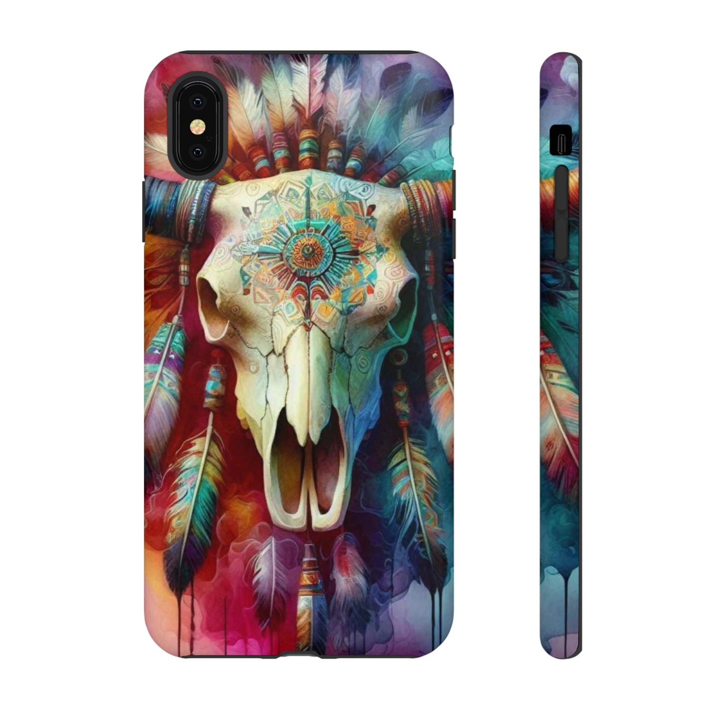 Tough Cases bull skull