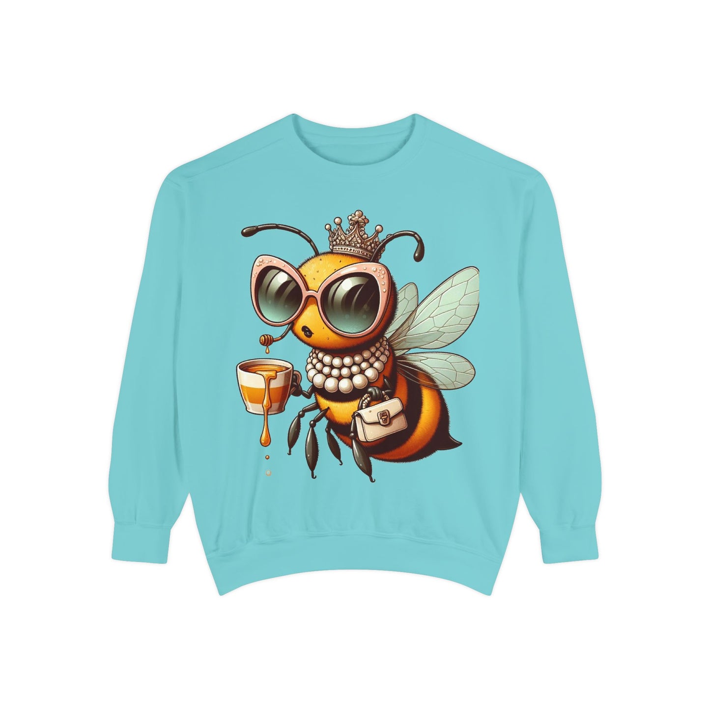 Unisex Garment-Dyed Sweatshirt bougie bee