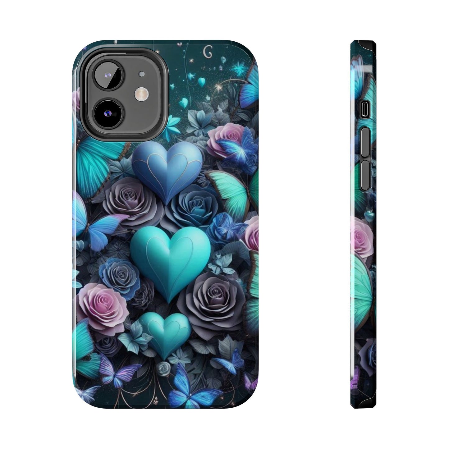 Tough Phone Cases butterfly heart