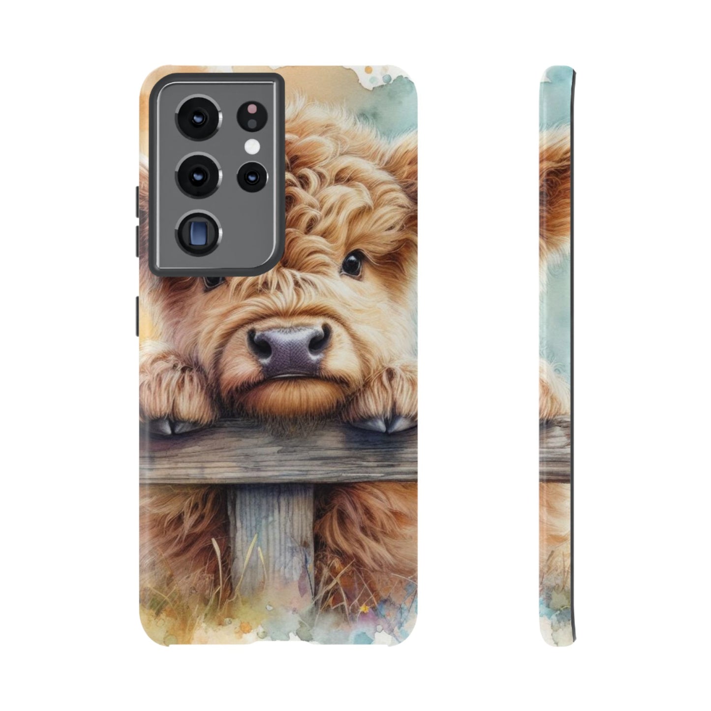 Tough Cases - Cute Highland Cow iPhone Case