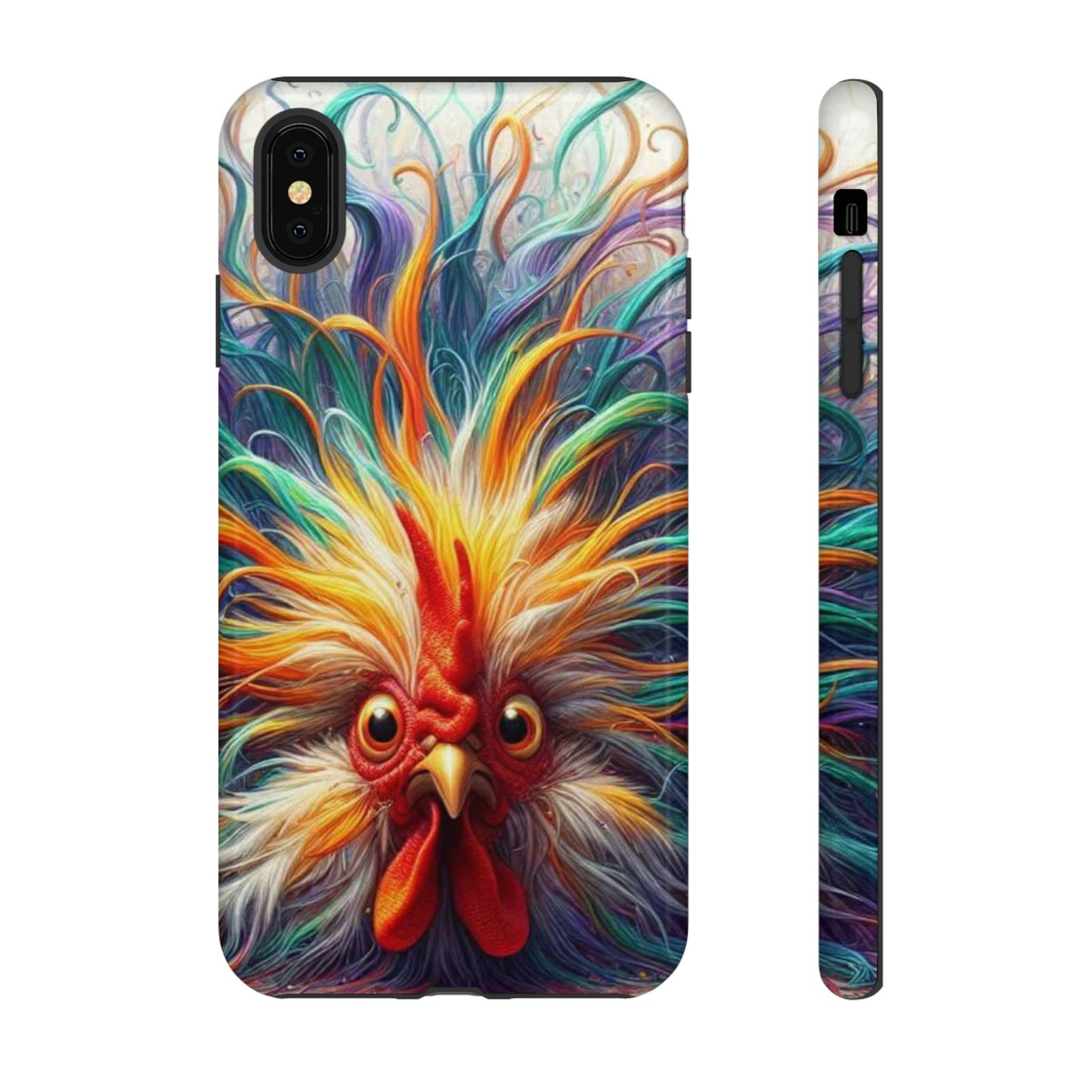 Phone Case - Frazzled Feather Friend Tough Case