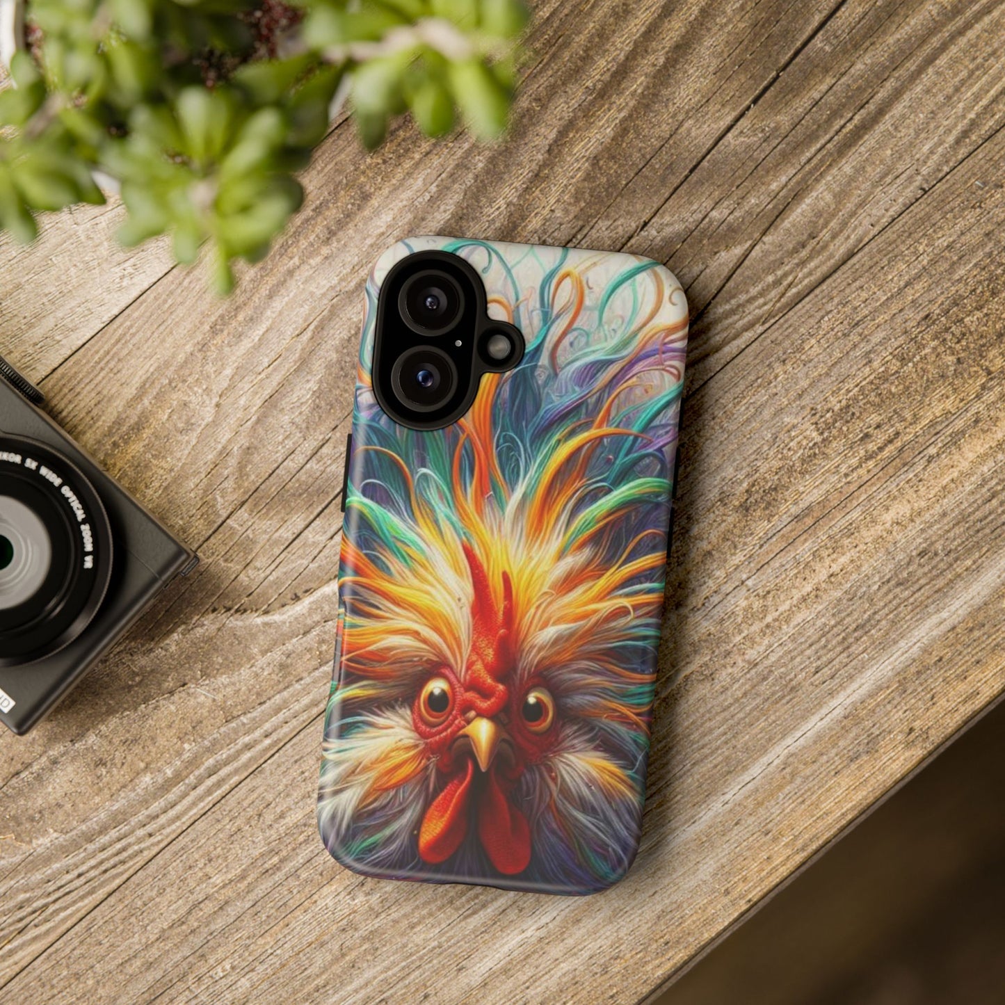 Phone Case - Frazzled Feather Friend Tough Case