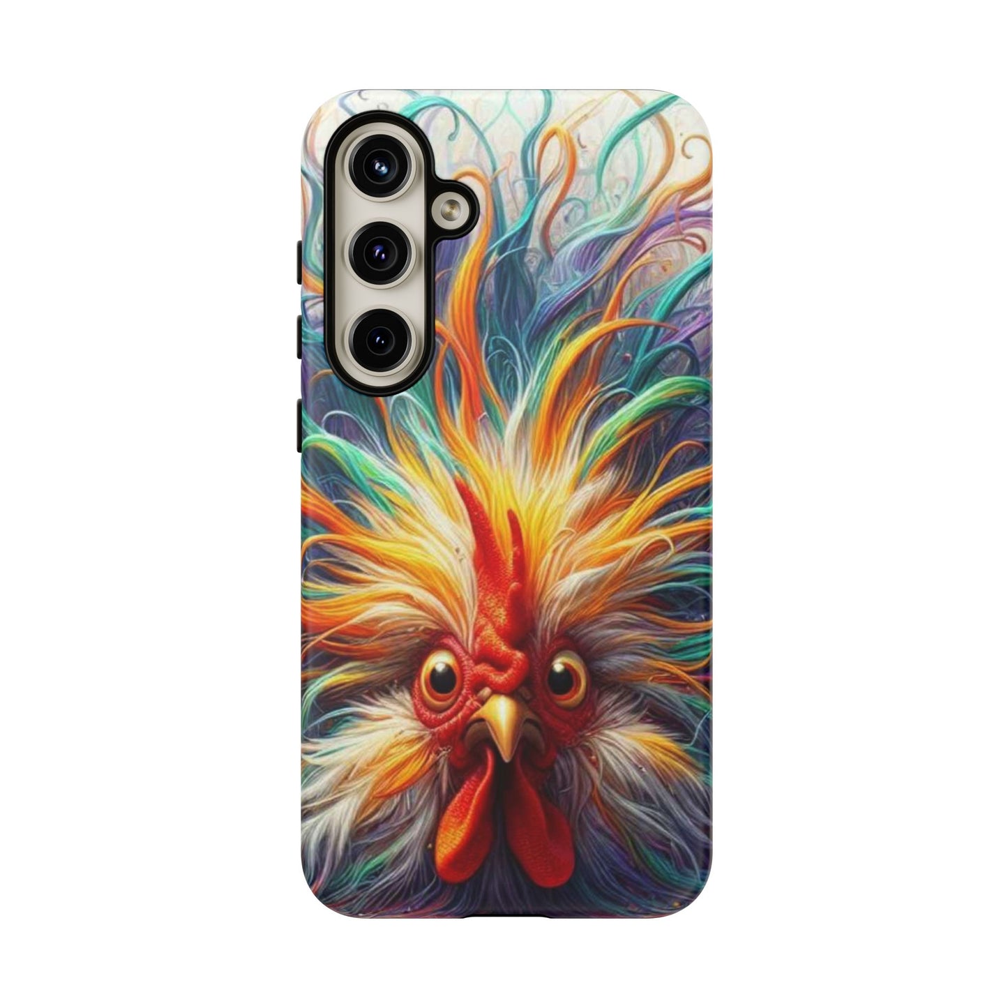 Phone Case - Frazzled Feather Friend Tough Case