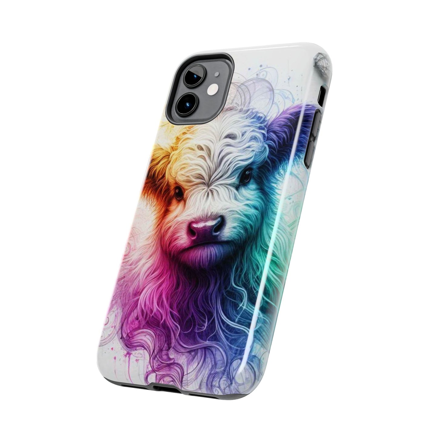 Tough Phone Cases - Cute Cow