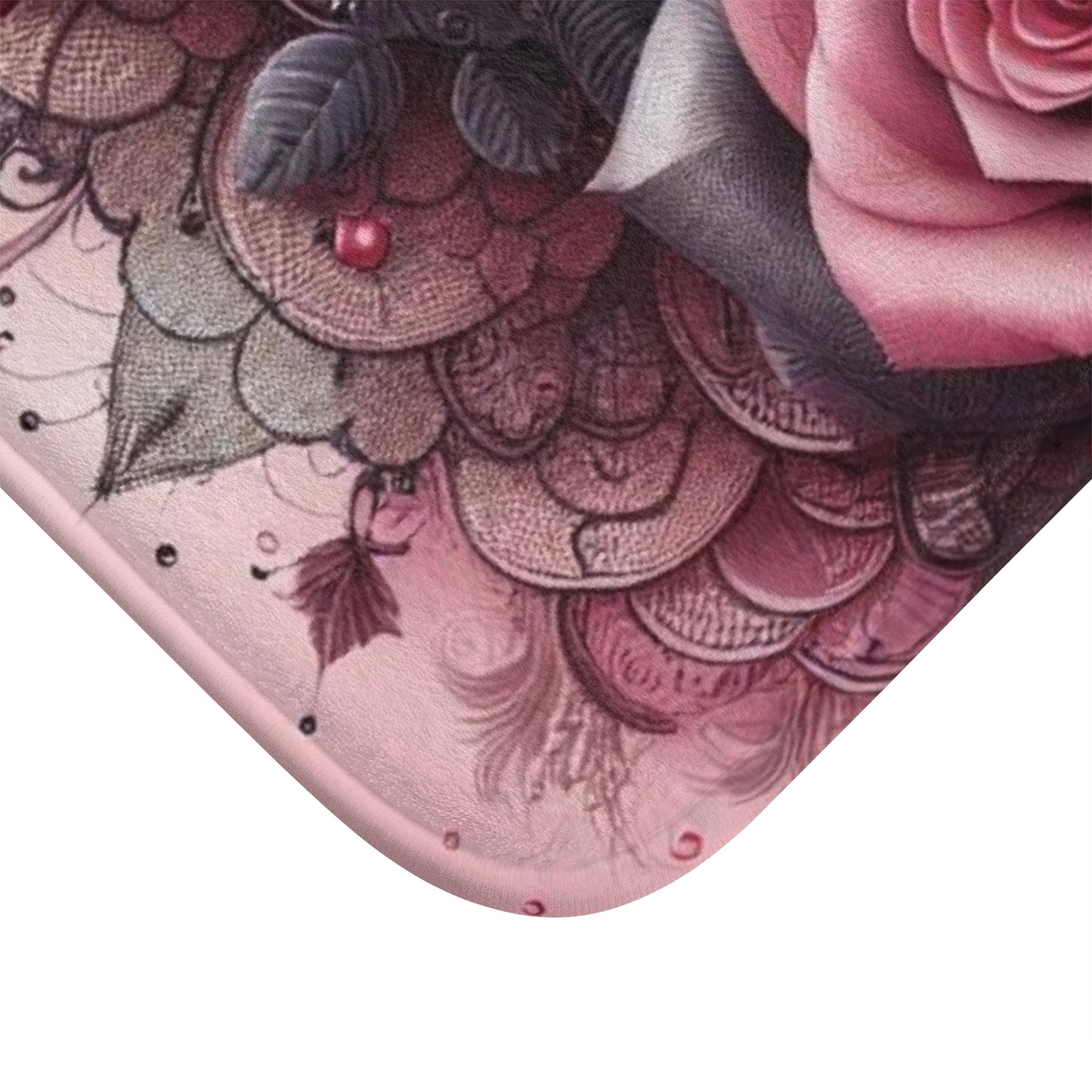 Bath Mat - Roses