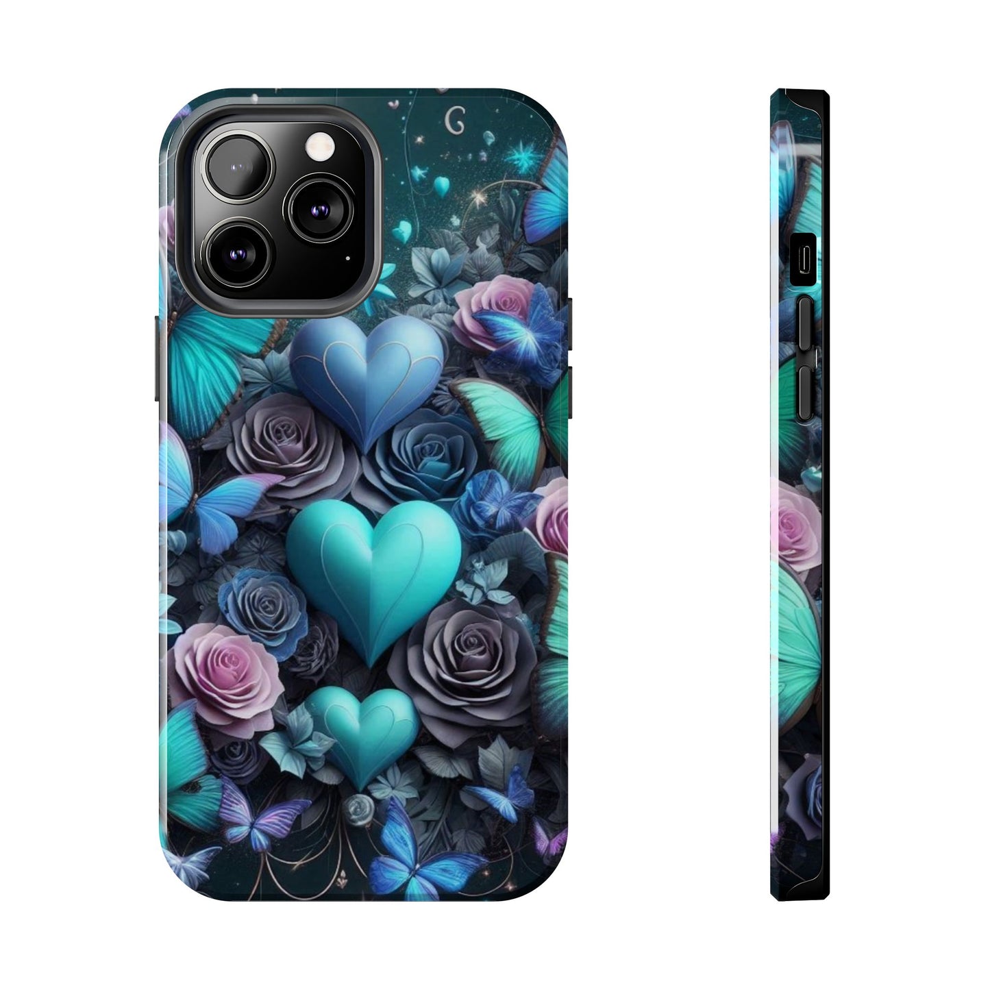 Tough Phone Cases butterfly heart