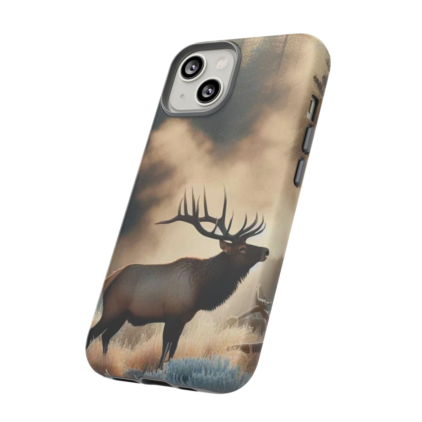 Phone Case - Elk on a Frosty Morning Design