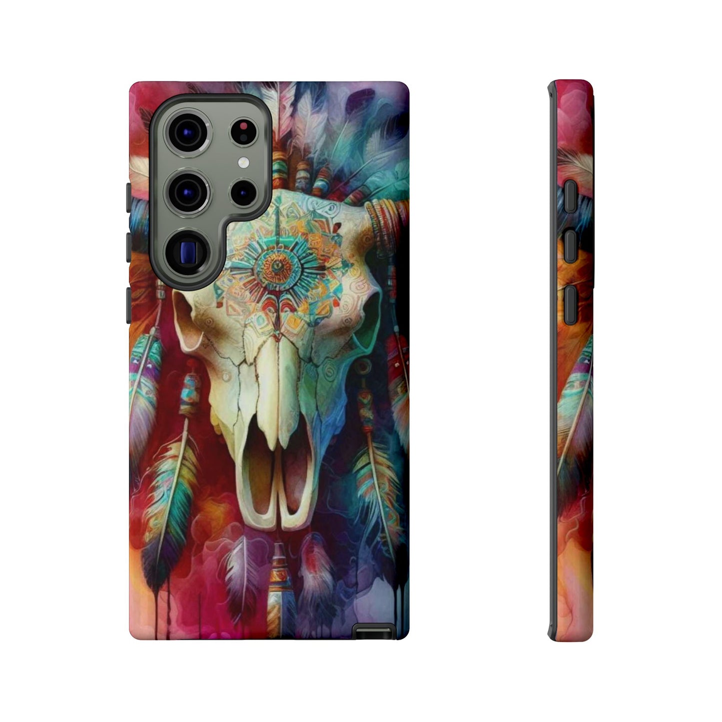 Tough Cases bull skull