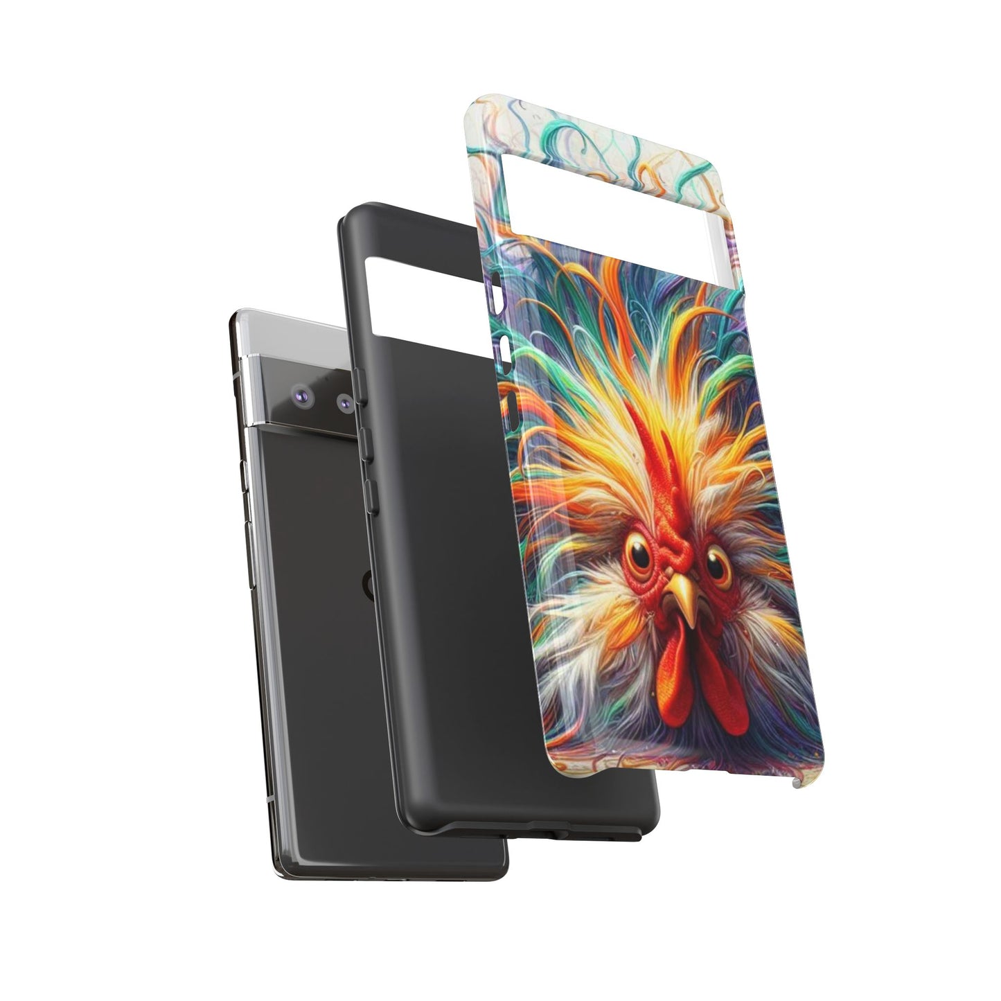 Phone Case - Frazzled Feather Friend Tough Case