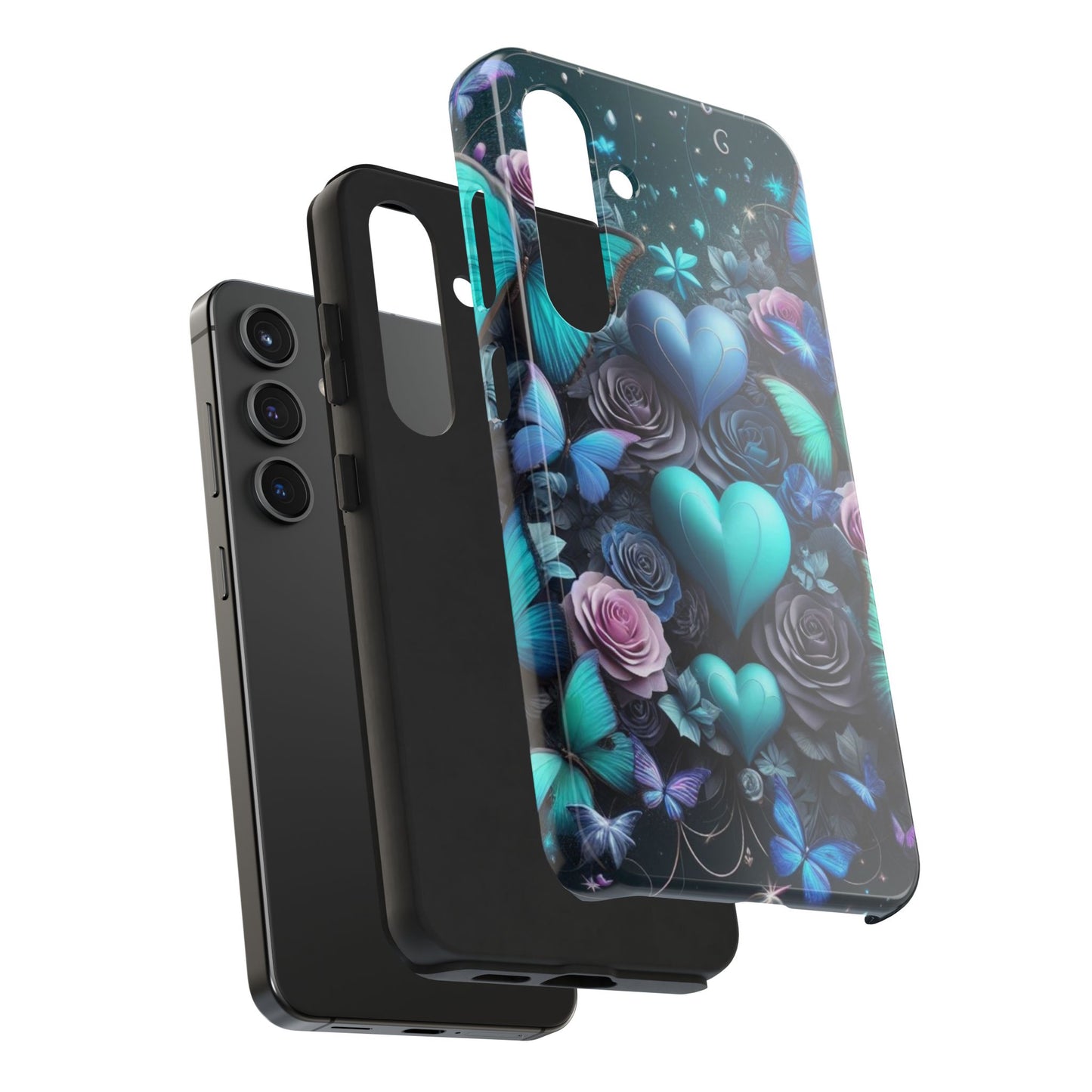 Tough Phone Cases butterfly heart