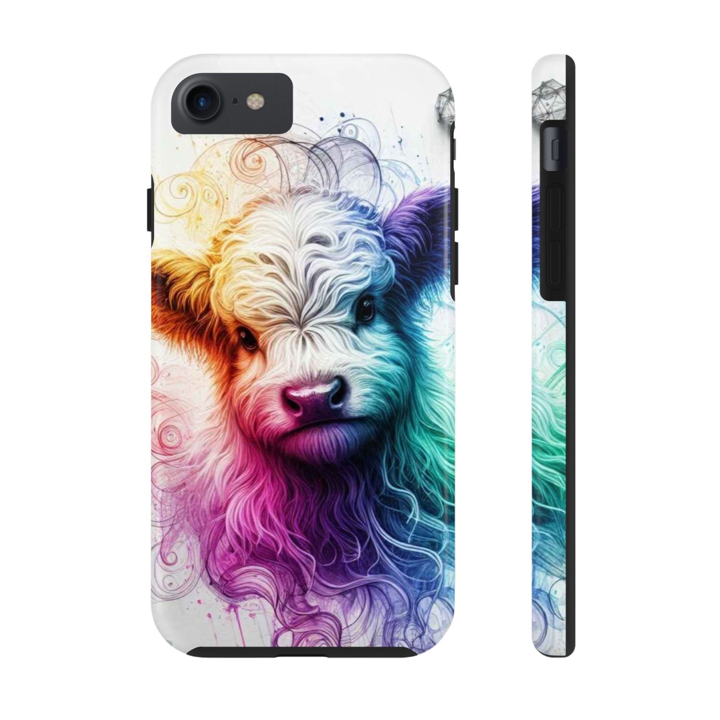 Tough Phone Cases - Cute Cow