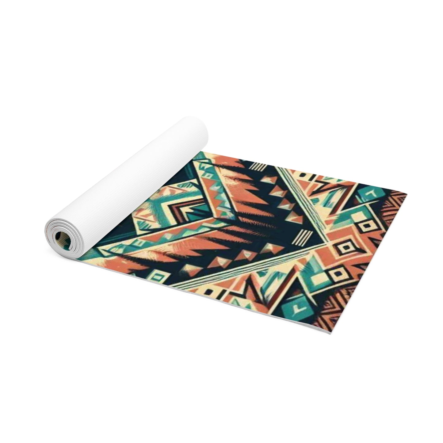 Foam Yoga Mat - native print