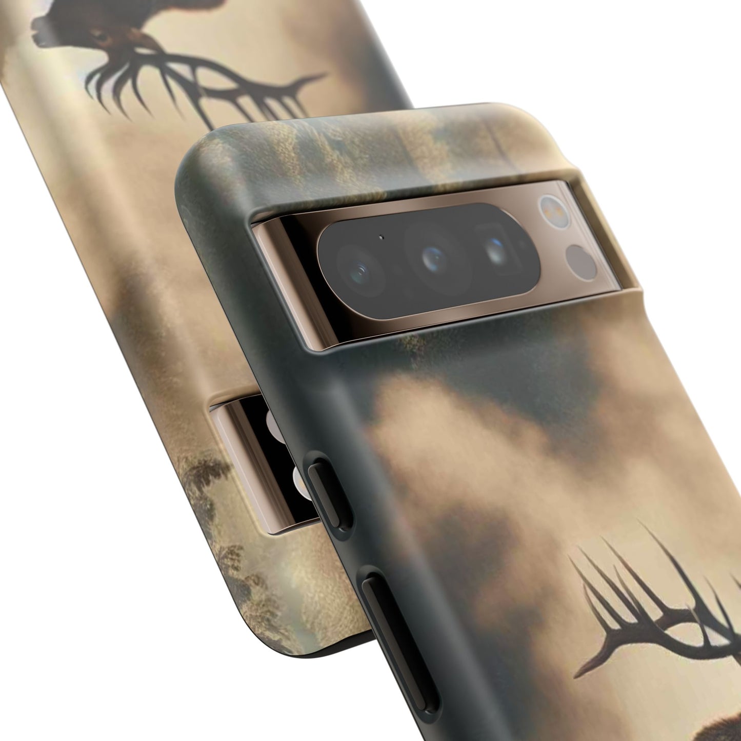 Phone Case - Elk on a Frosty Morning Design