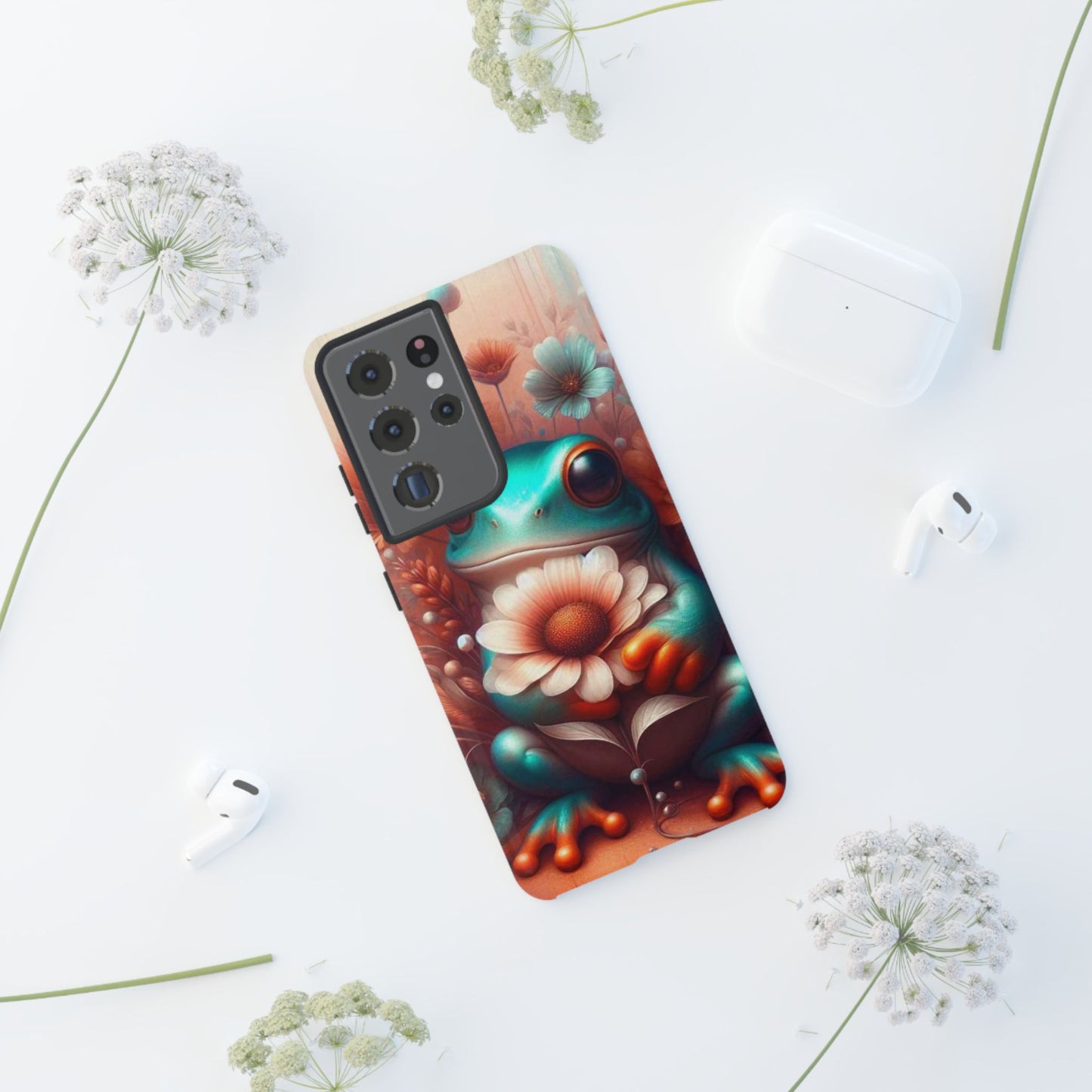 Phone Case Froggy Flower Days Tough Cases