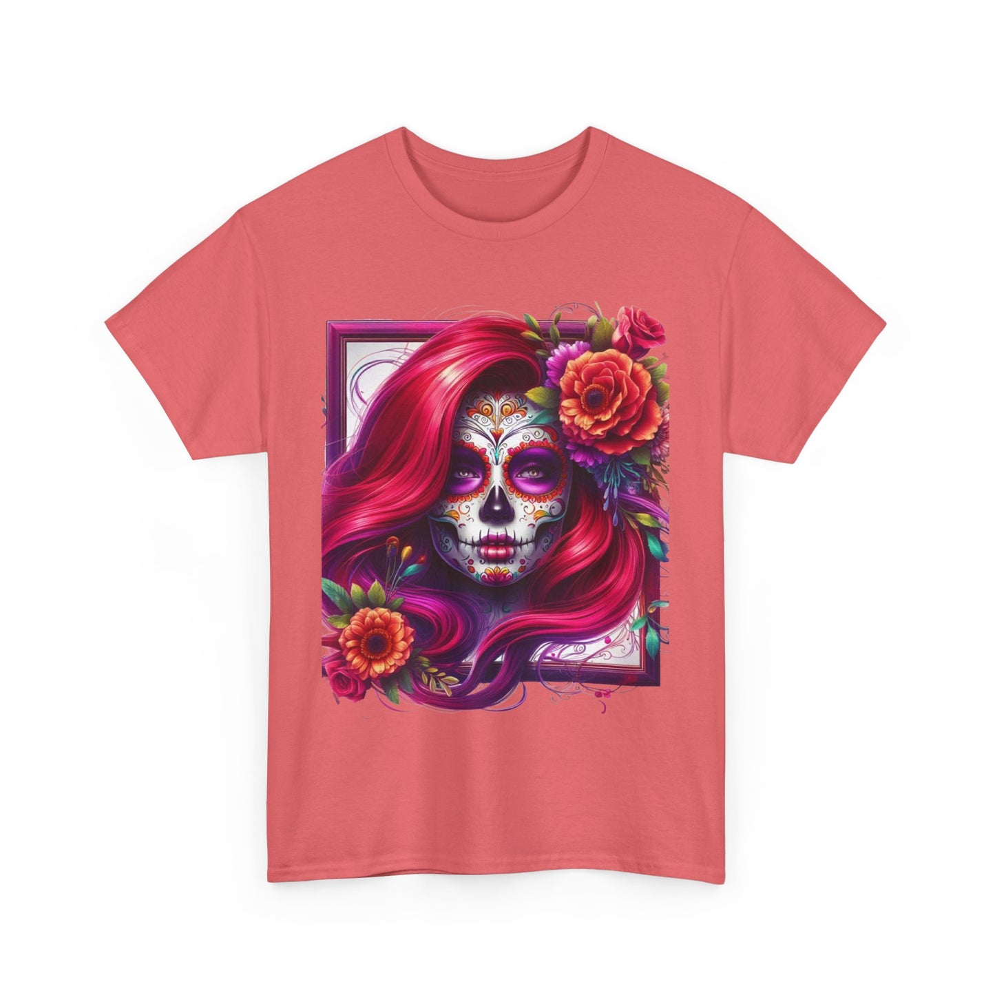 Unisex Heavy Cotton Tee sugar skull
