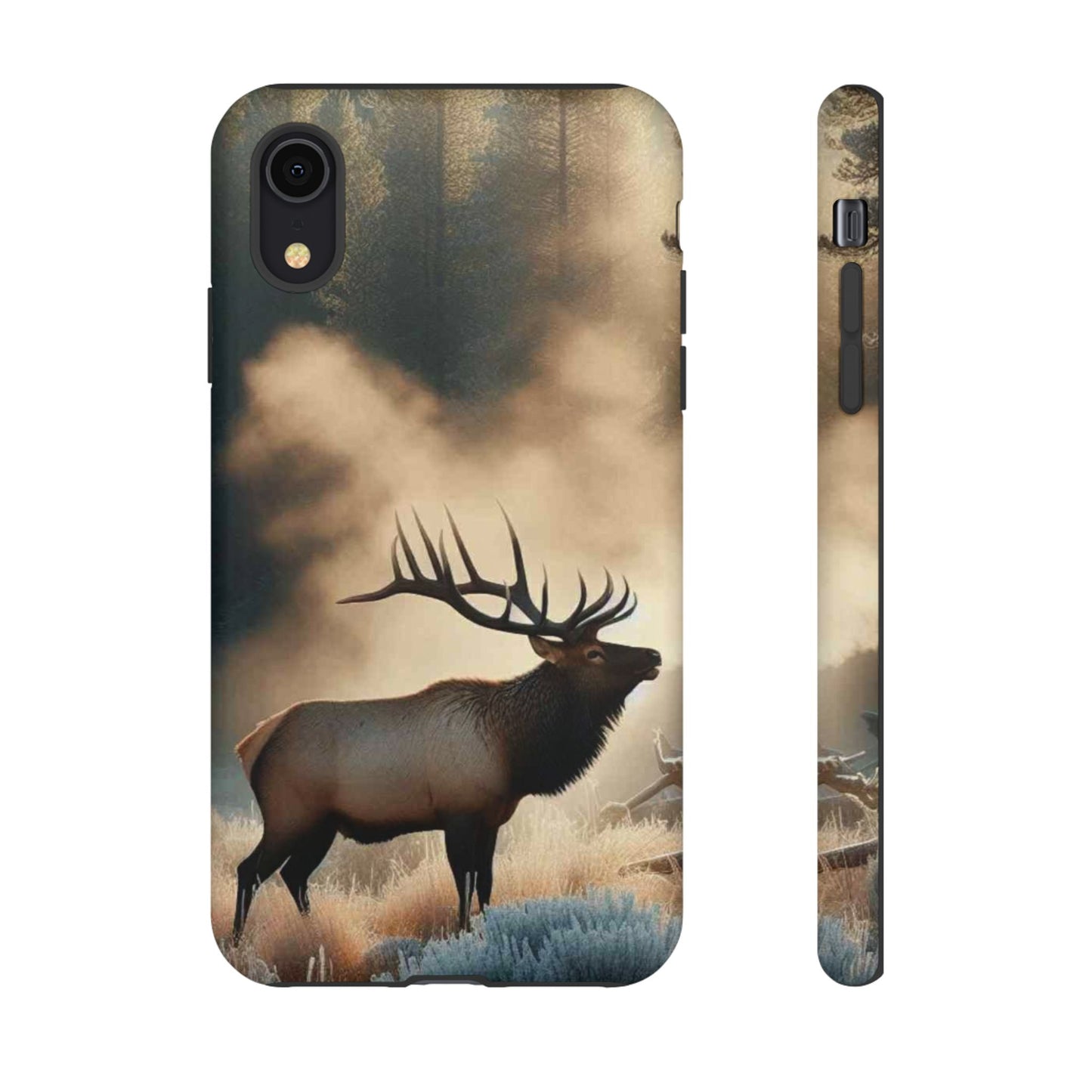 Phone Case - Elk on a Frosty Morning Design