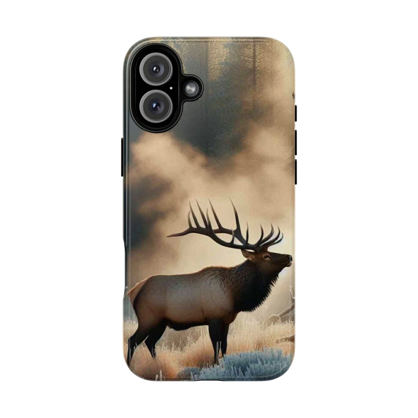 Phone Case - Elk on a Frosty Morning Design