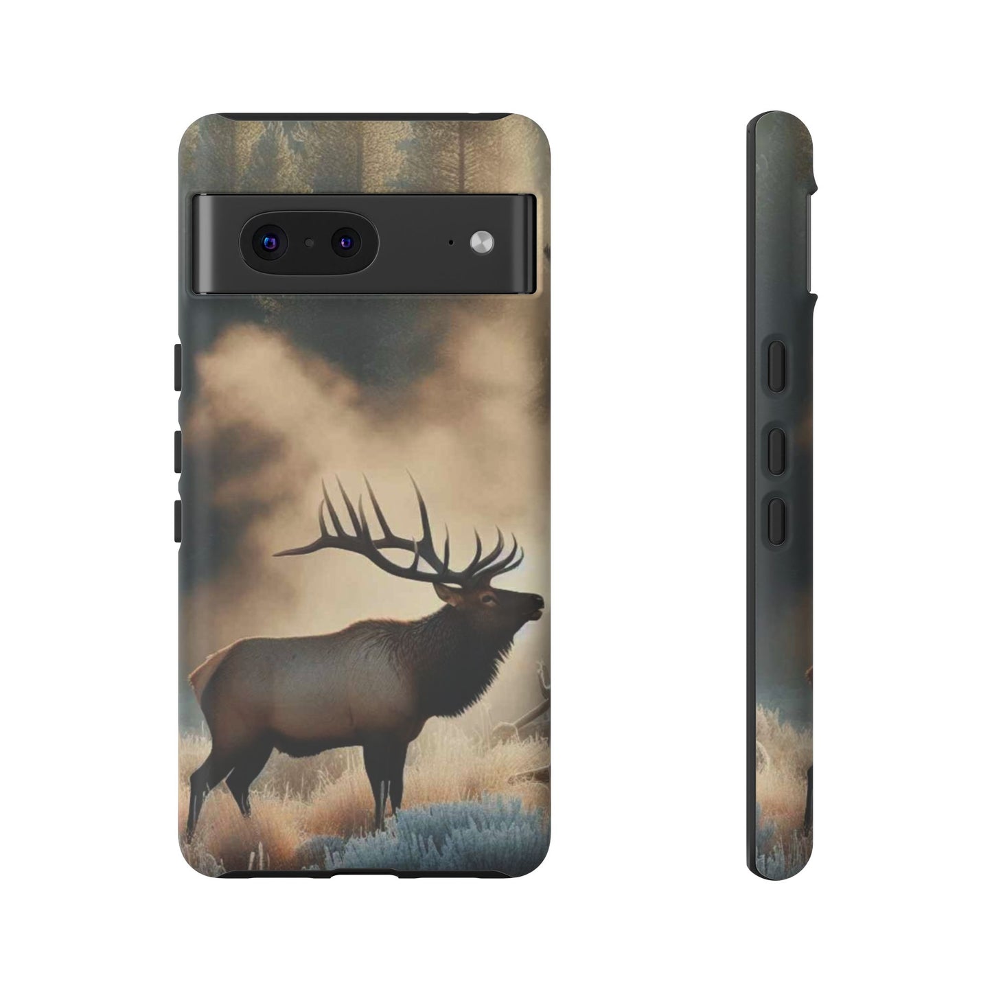 Phone Case - Elk on a Frosty Morning Design