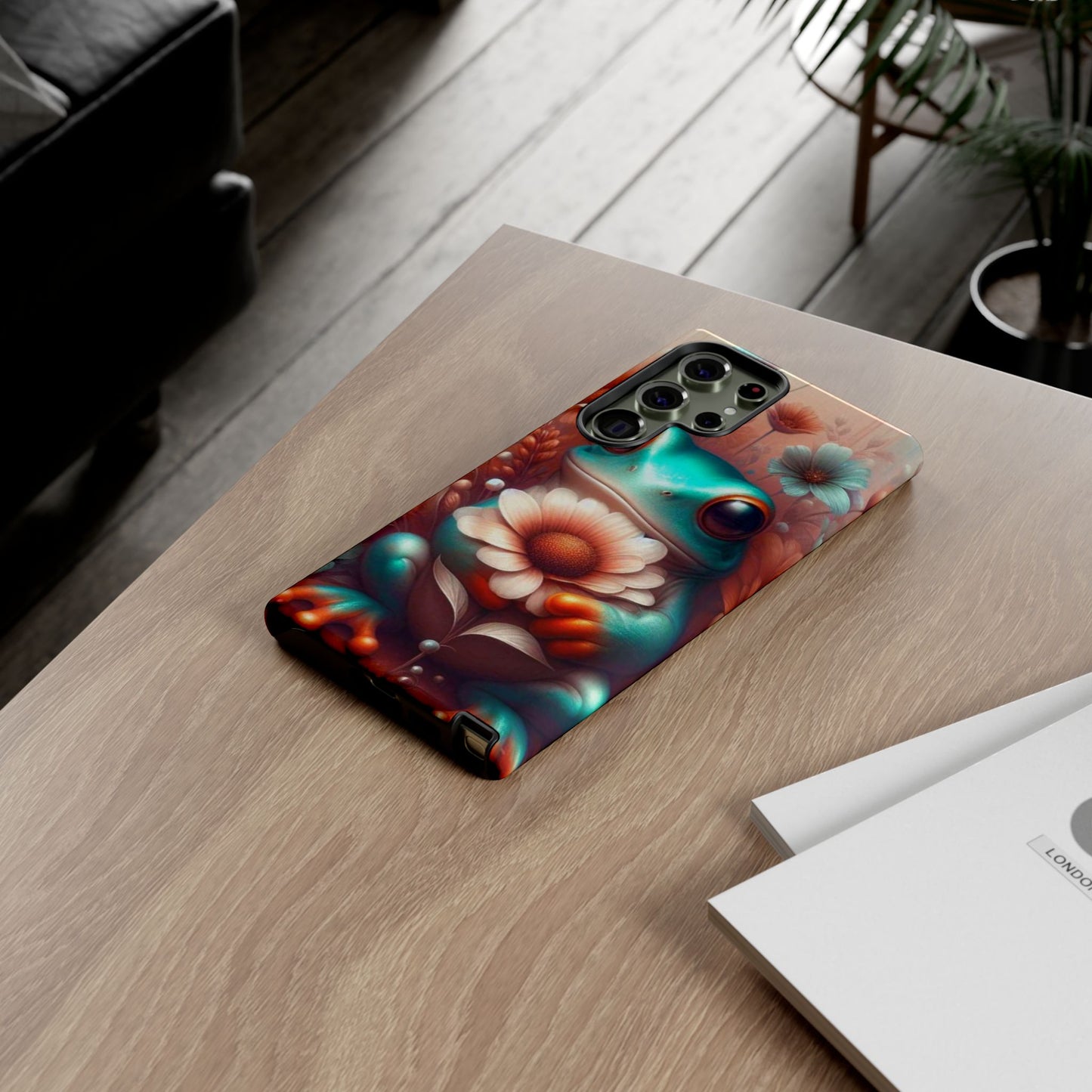 Phone Case Froggy Flower Days Tough Cases