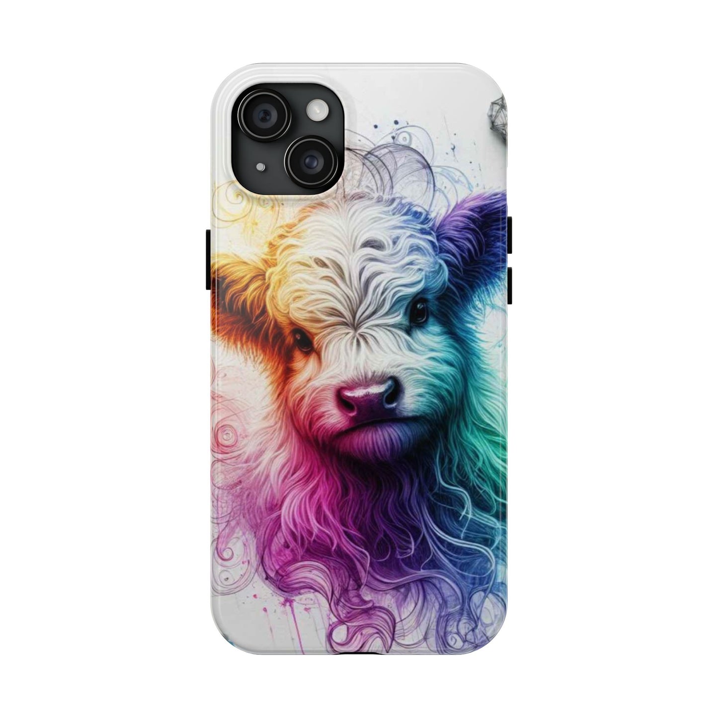 Tough Phone Cases - Cute Cow