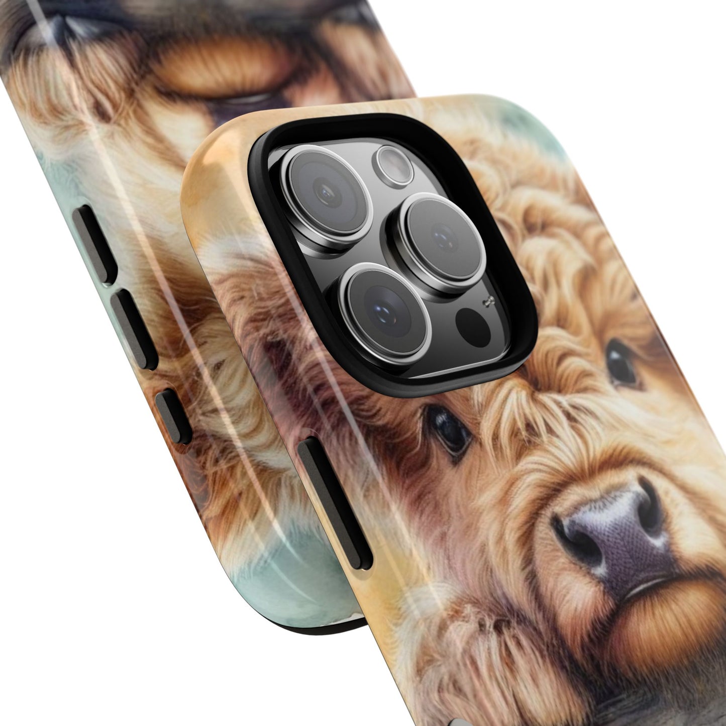 Tough Cases - Cute Highland Cow iPhone Case