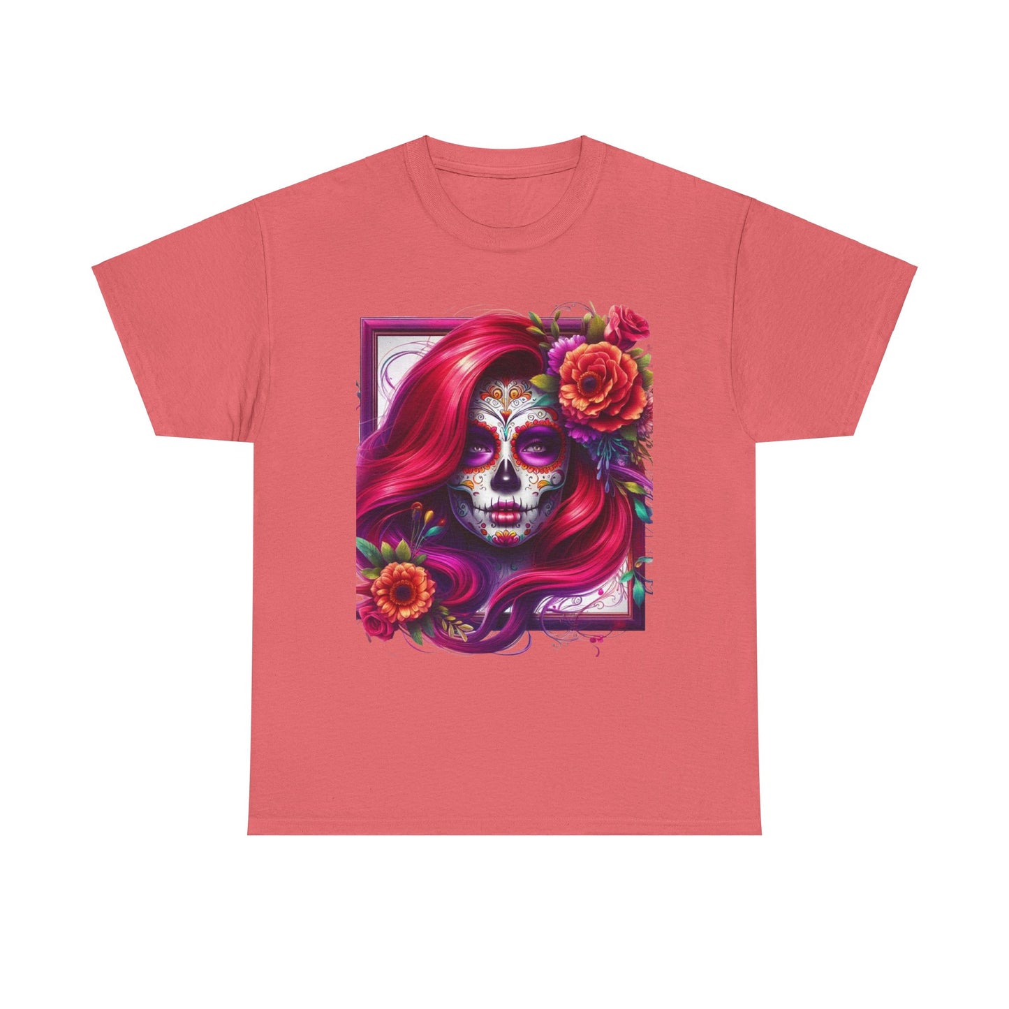 Unisex Heavy Cotton Tee sugar skull