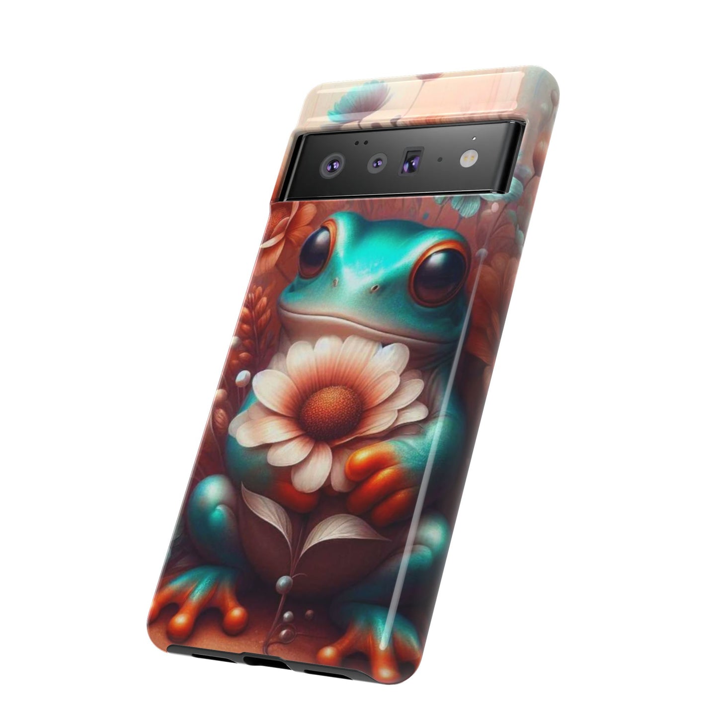 Phone Case Froggy Flower Days Tough Cases