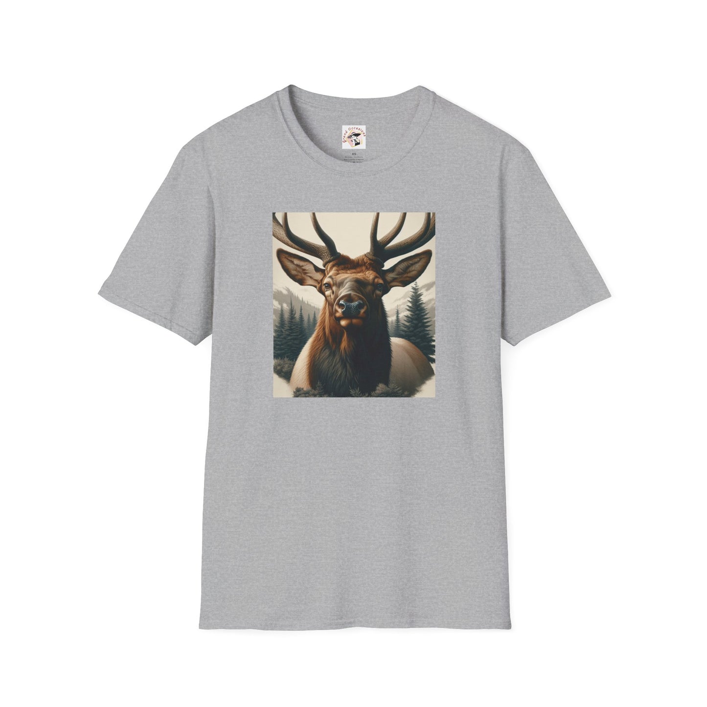 Unisex Softstyle T-Shirt - Elk