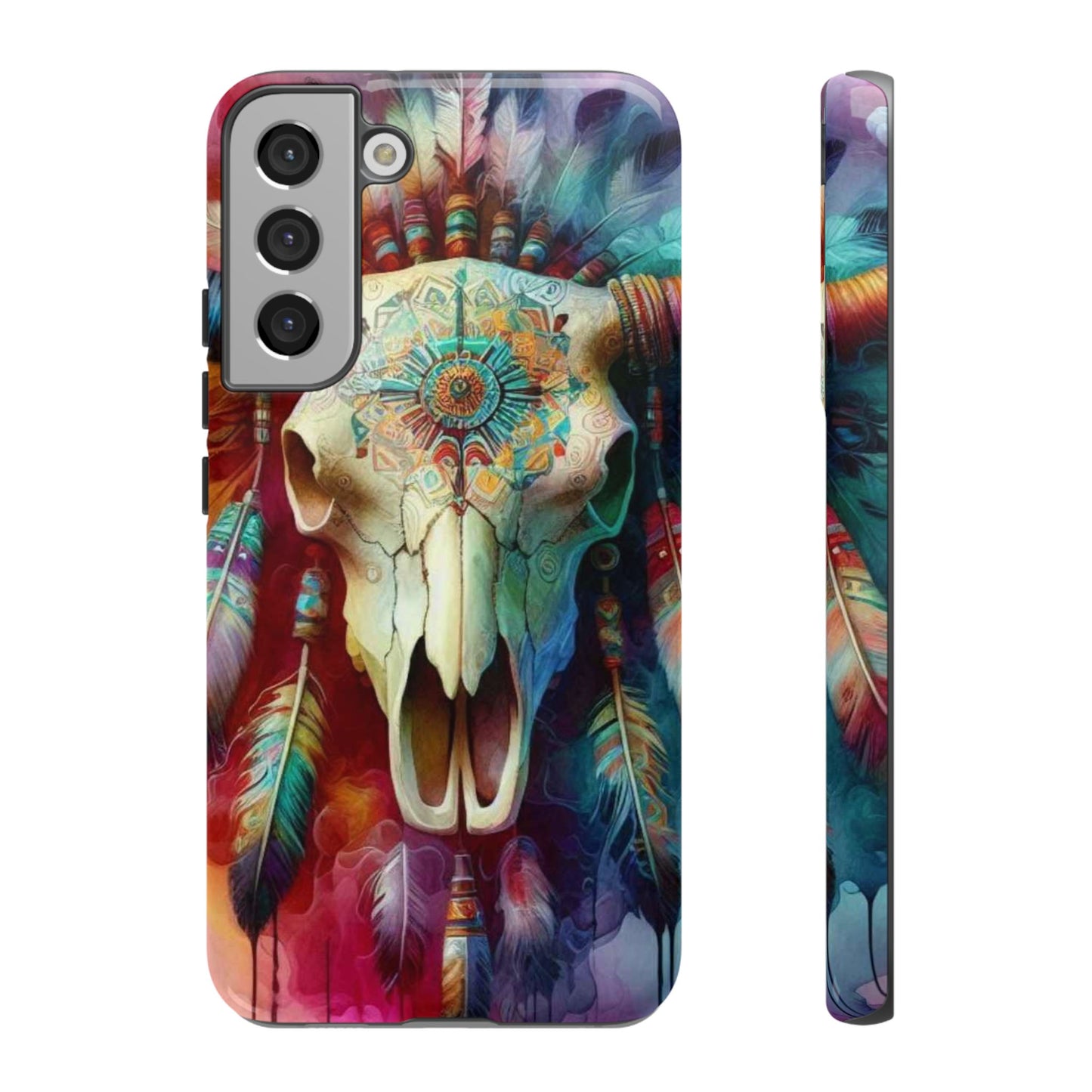 Tough Cases bull skull