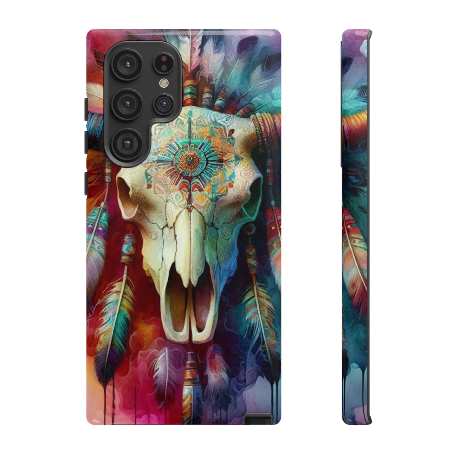 Tough Cases bull skull