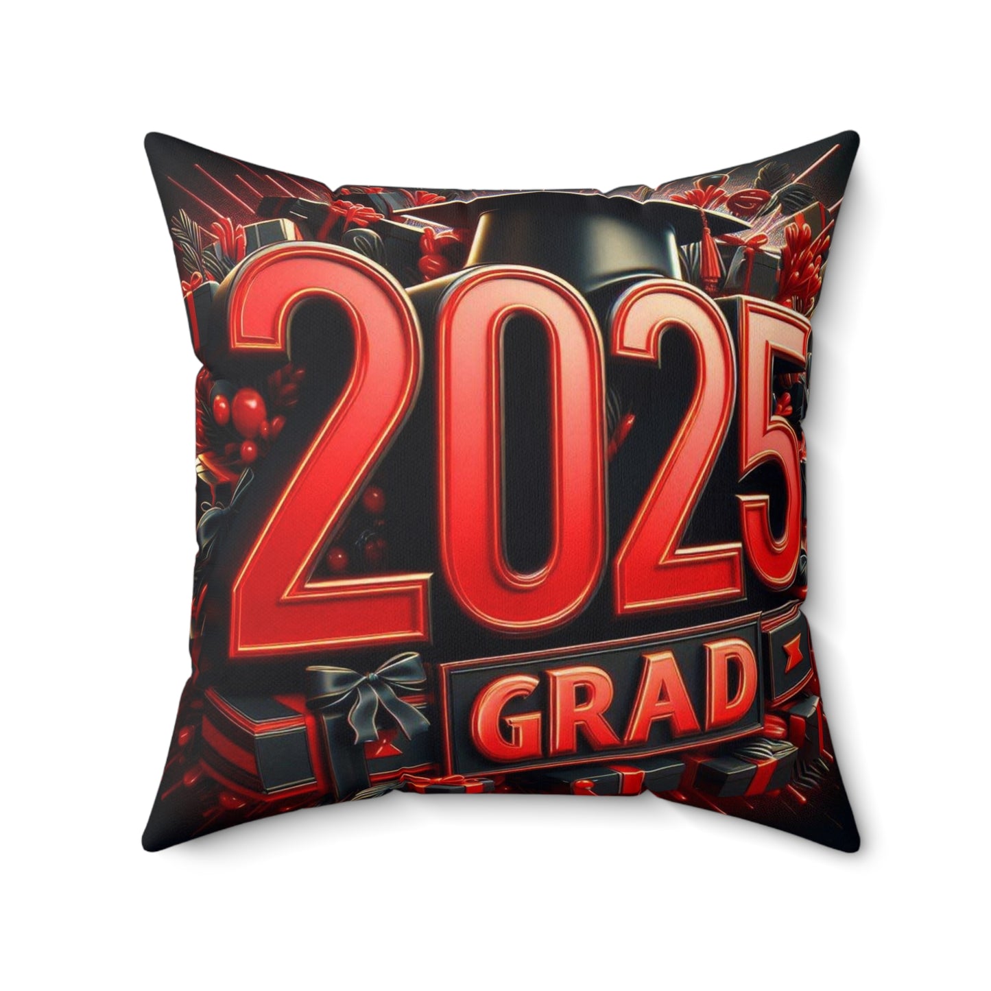 Spun Polyester Square Pillow 2025