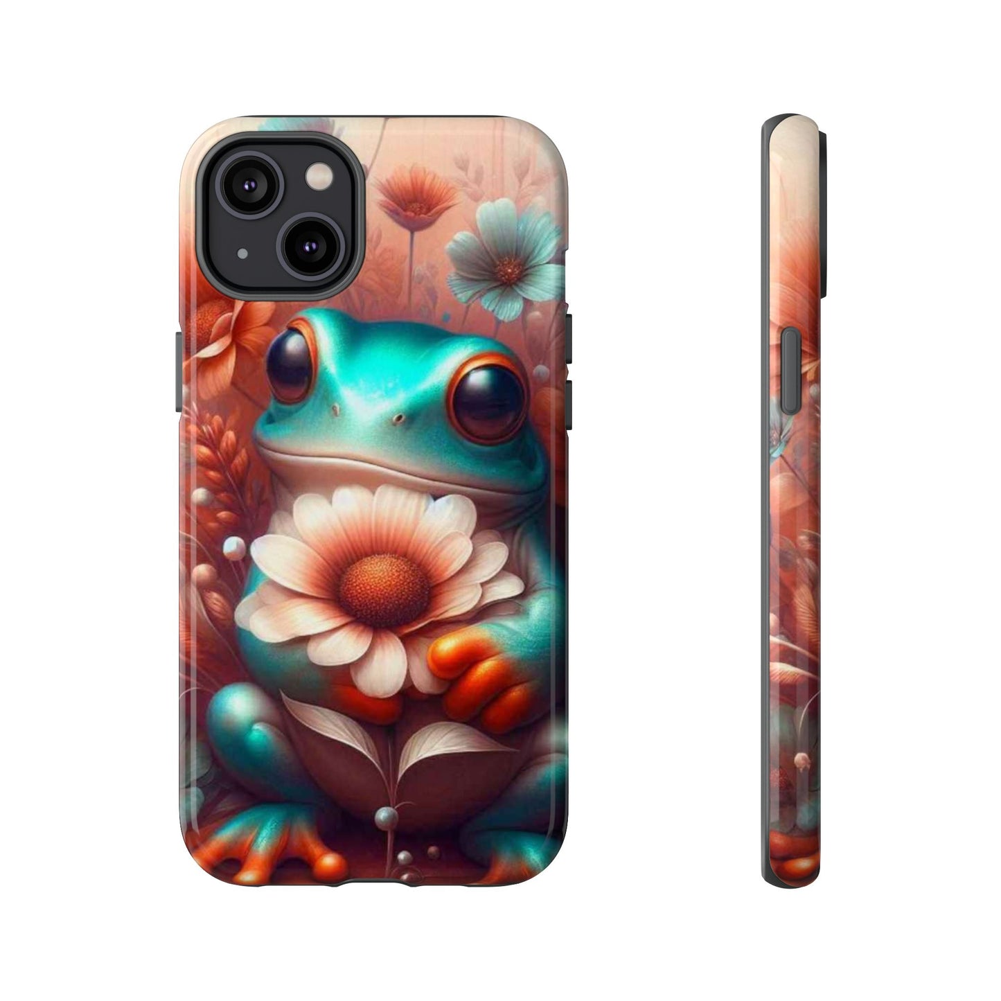 Phone Case Froggy Flower Days Tough Cases