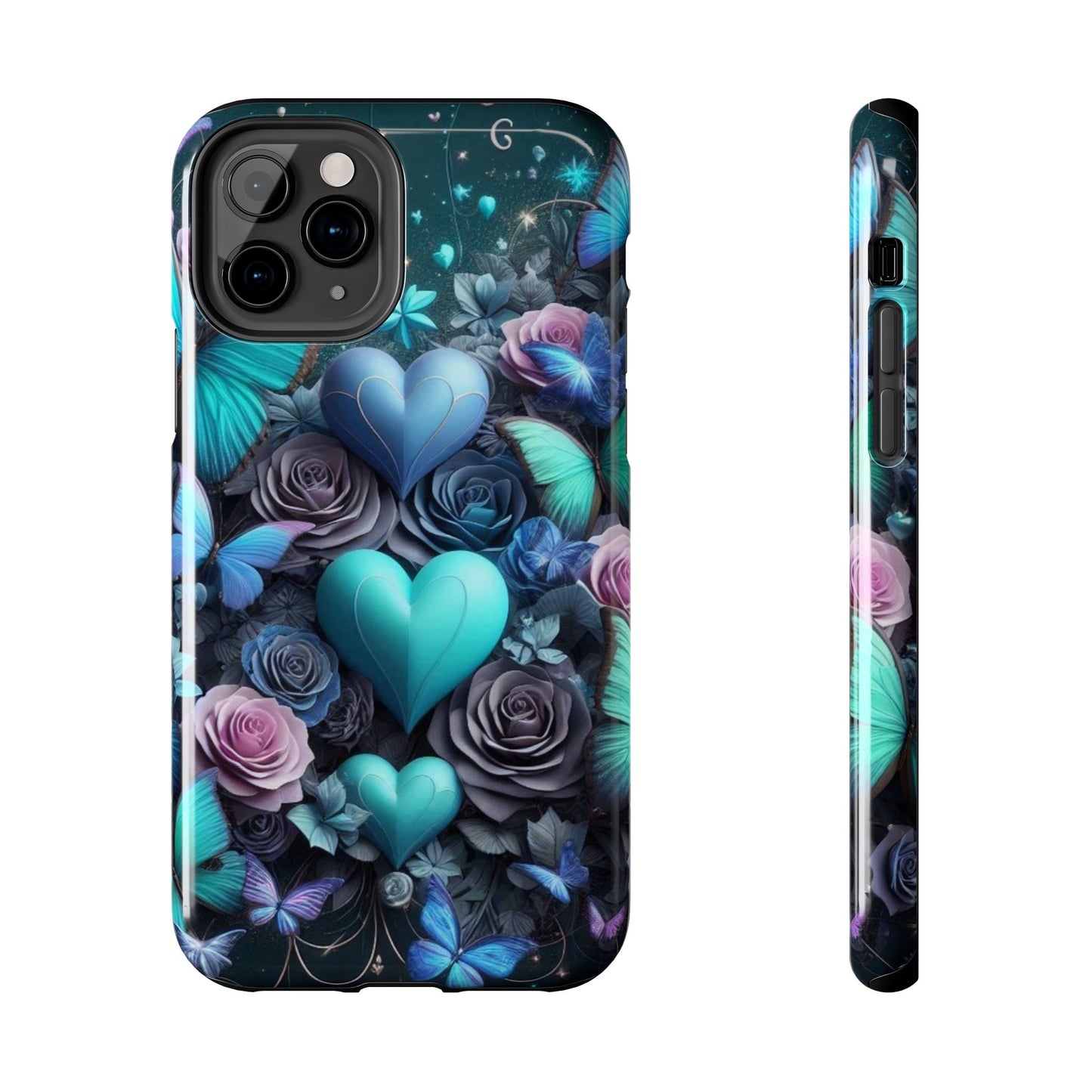 Tough Phone Cases butterfly heart