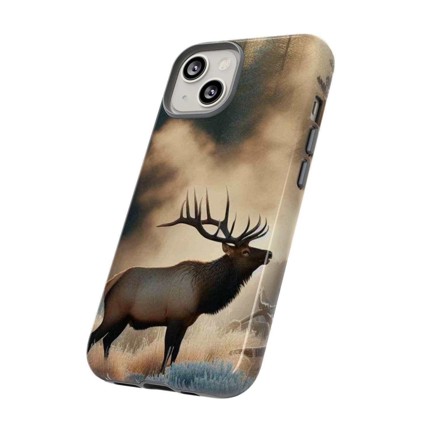 Phone Case - Elk on a Frosty Morning Design