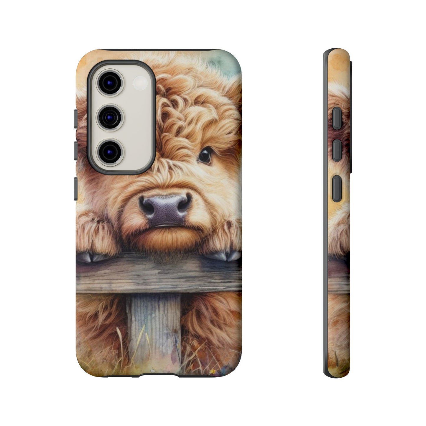 Tough Cases - Cute Highland Cow iPhone Case