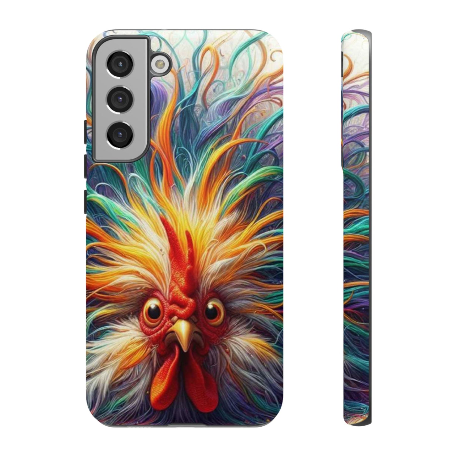 Phone Case - Frazzled Feather Friend Tough Case