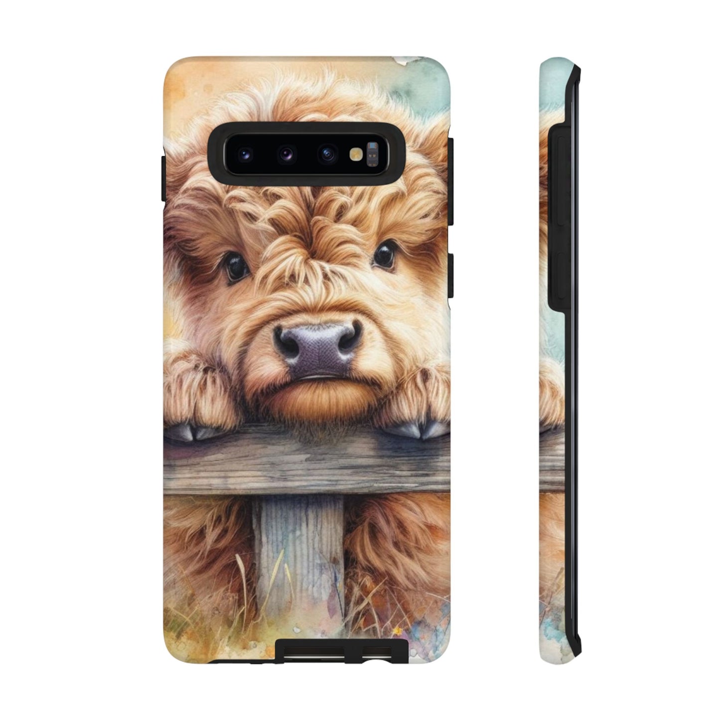 Tough Cases - Cute Highland Cow iPhone Case