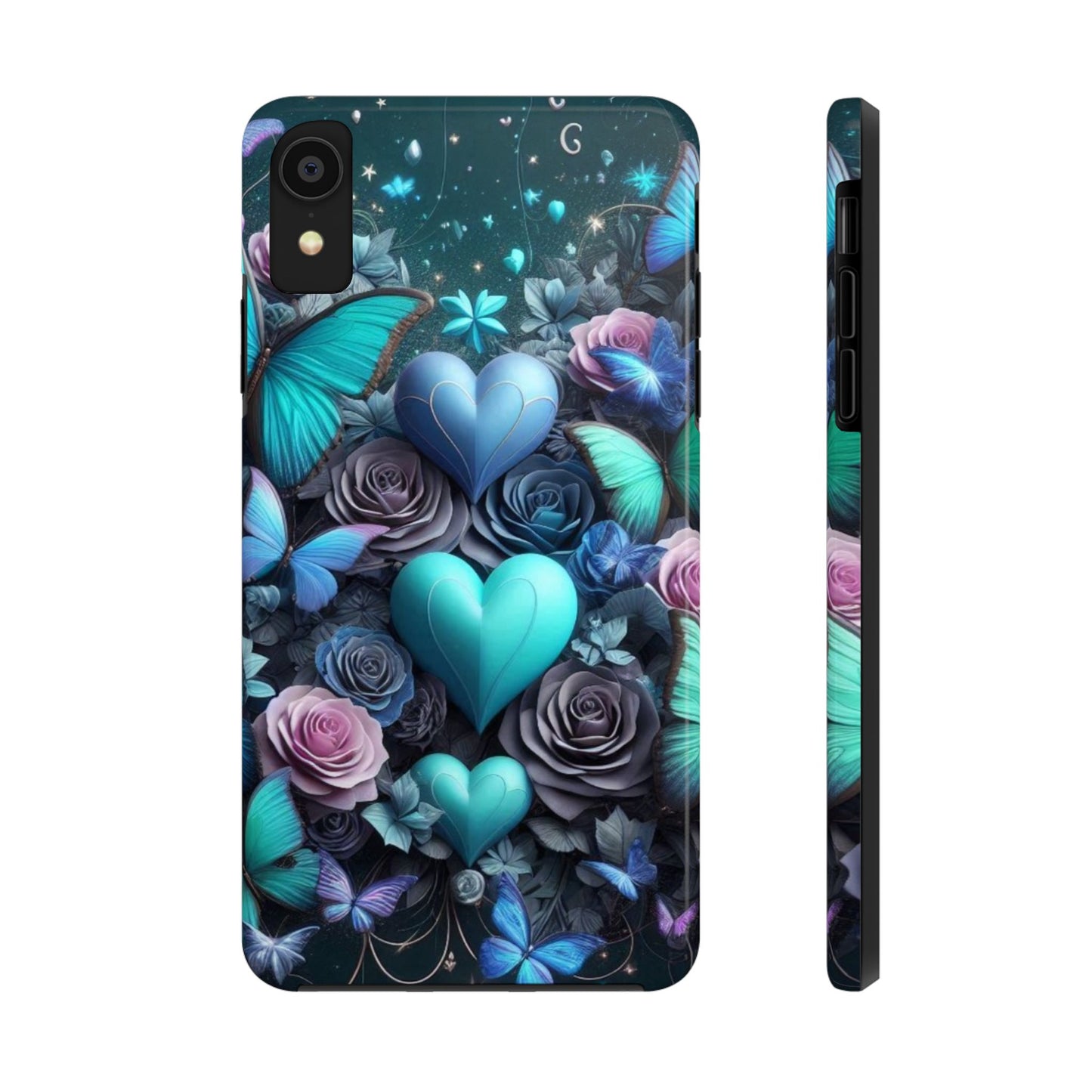 Tough Phone Cases butterfly heart