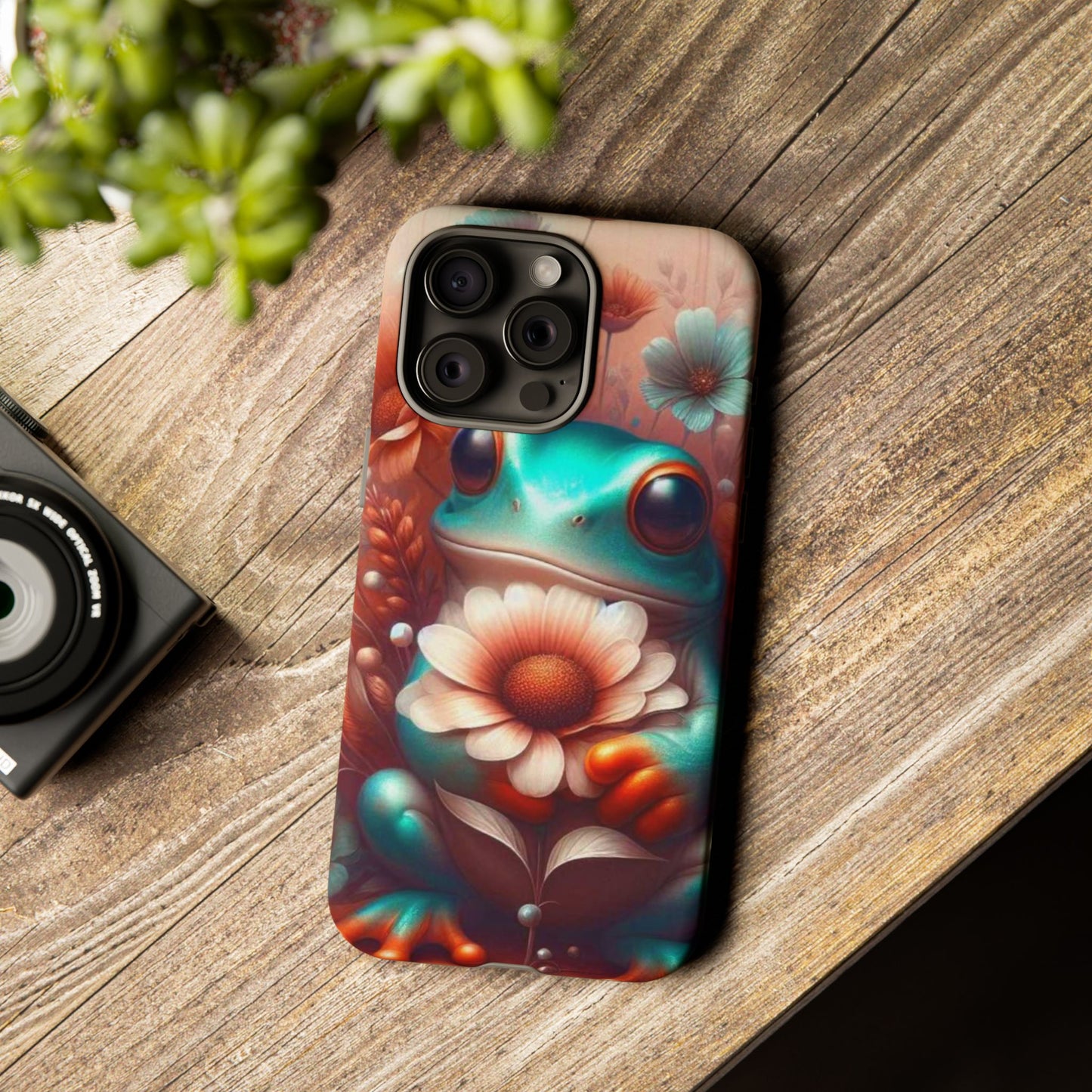 Phone Case Froggy Flower Days Tough Cases