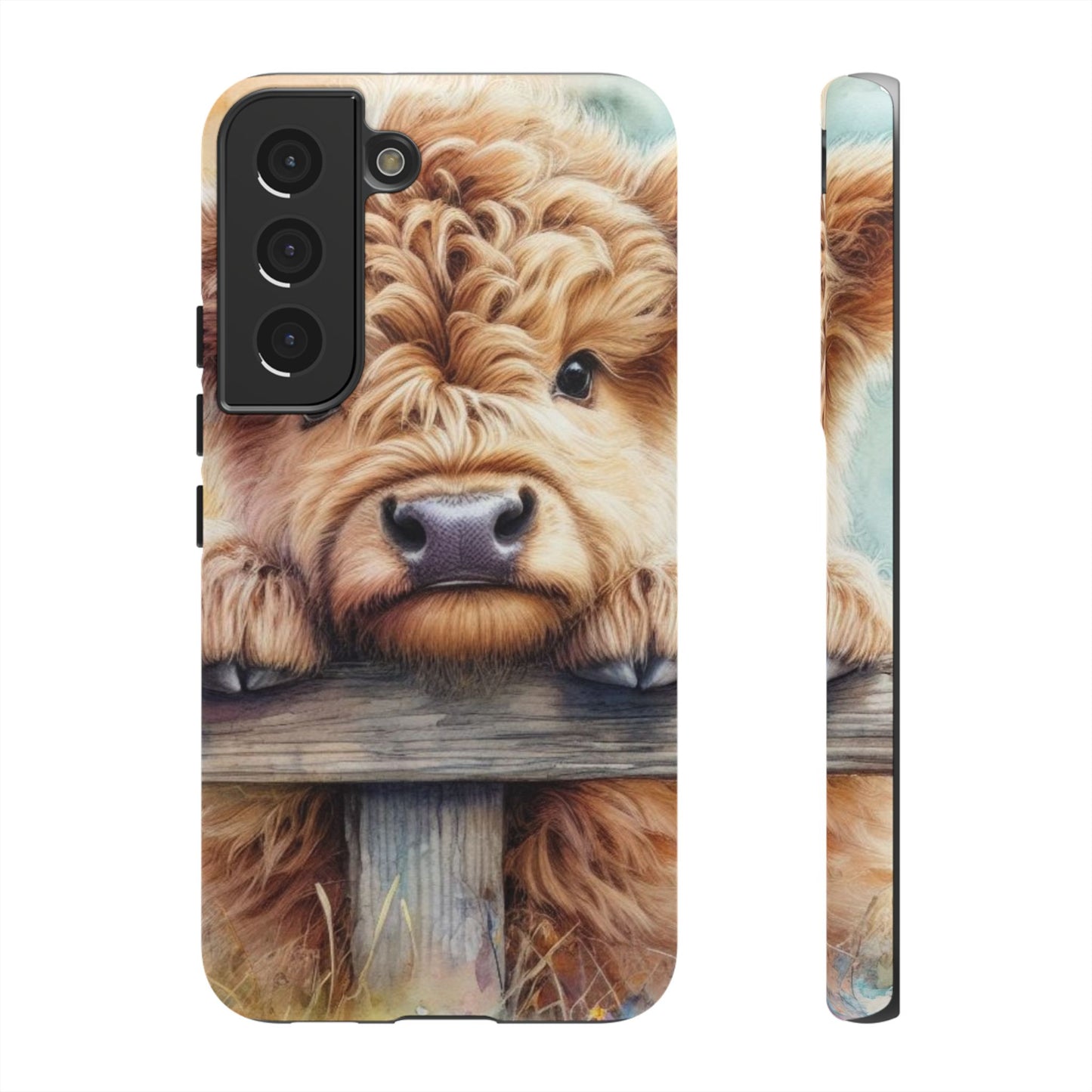 Tough Cases - Cute Highland Cow iPhone Case
